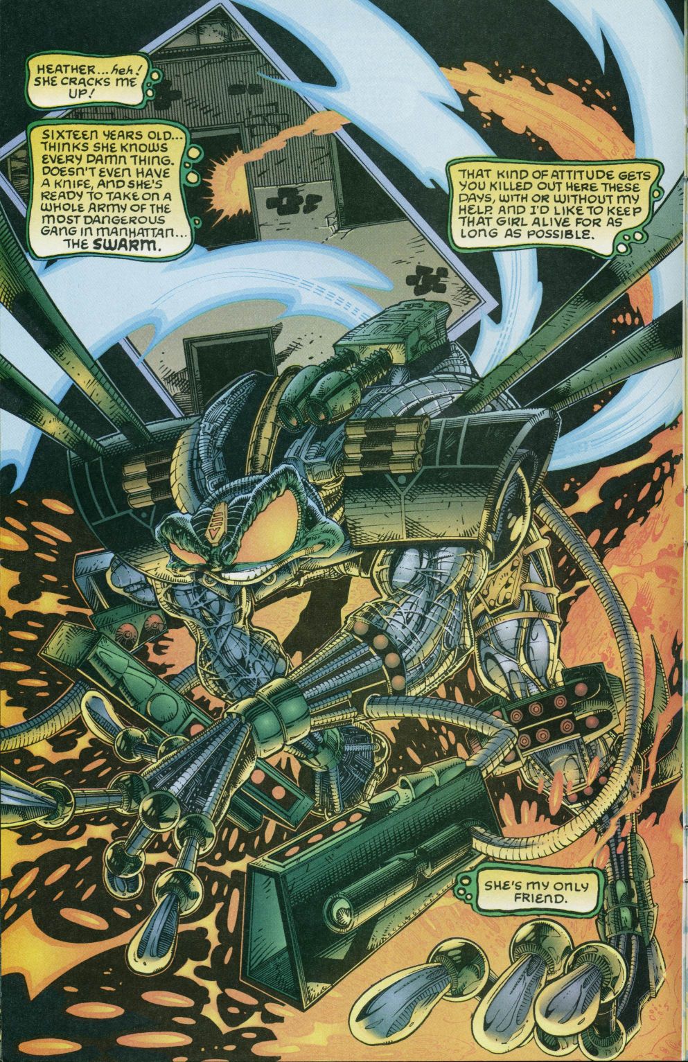Read online Cyberfrog: Reservoir Frog comic -  Issue #2 - 8