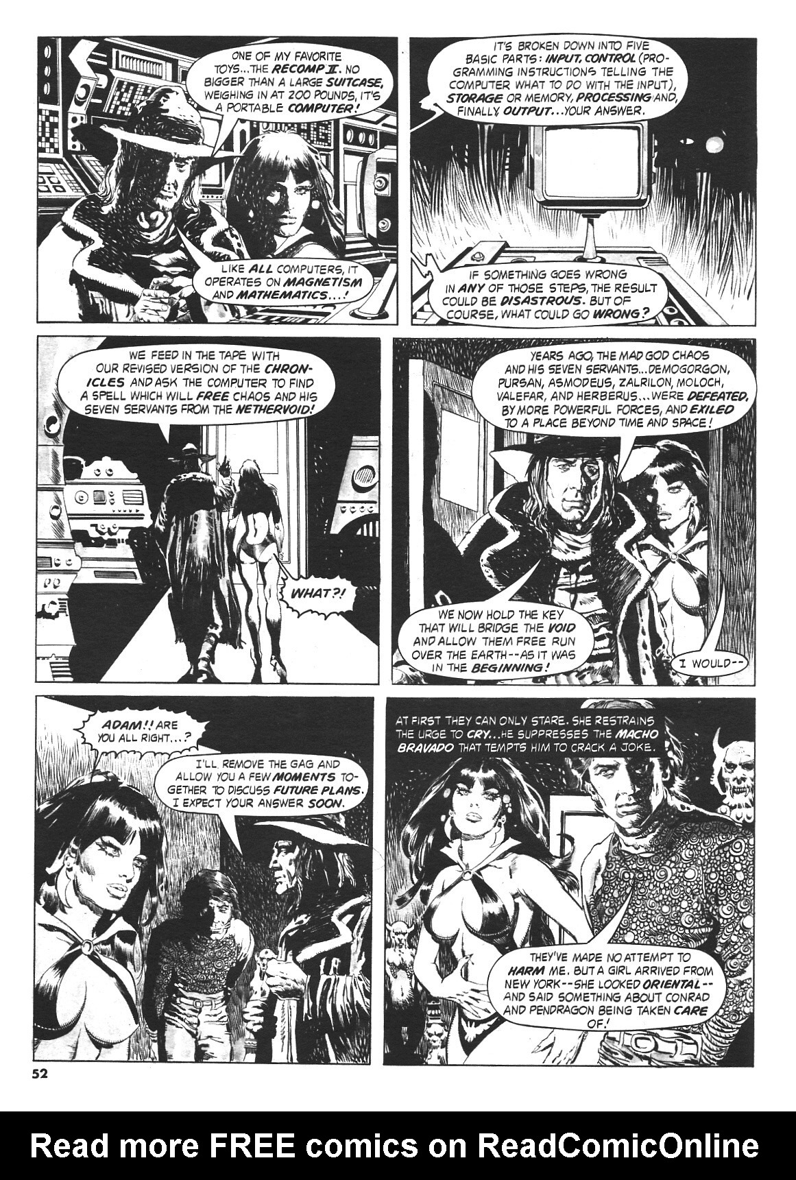 Read online Vampirella (1969) comic -  Issue #64 - 52