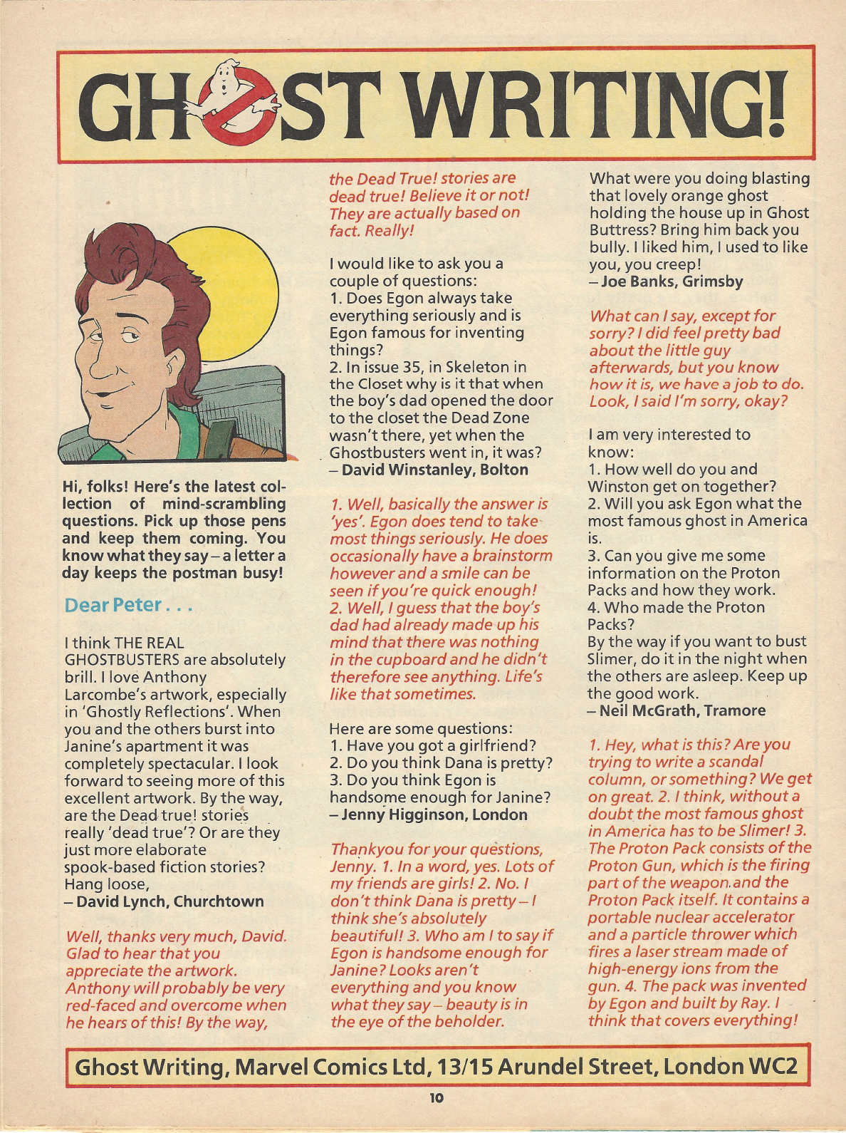 Read online The Real Ghostbusters comic -  Issue #49 - 10