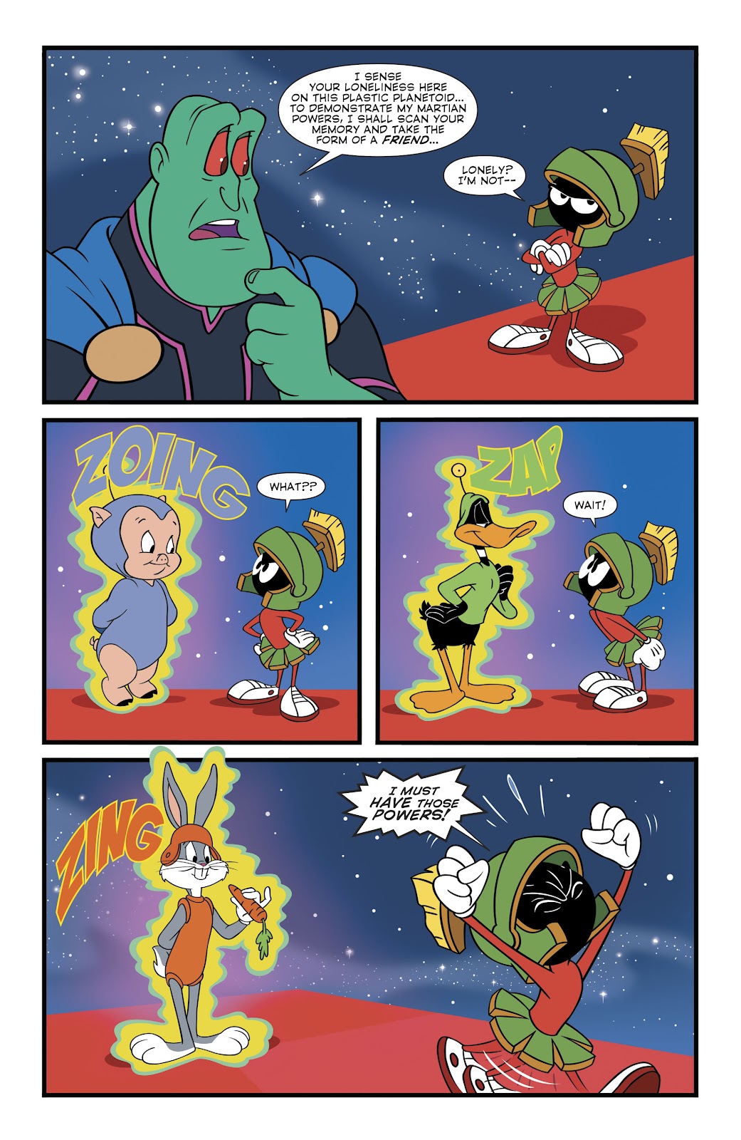 Martian Manhunter/Marvin the Martian Special issue Full - Page 37