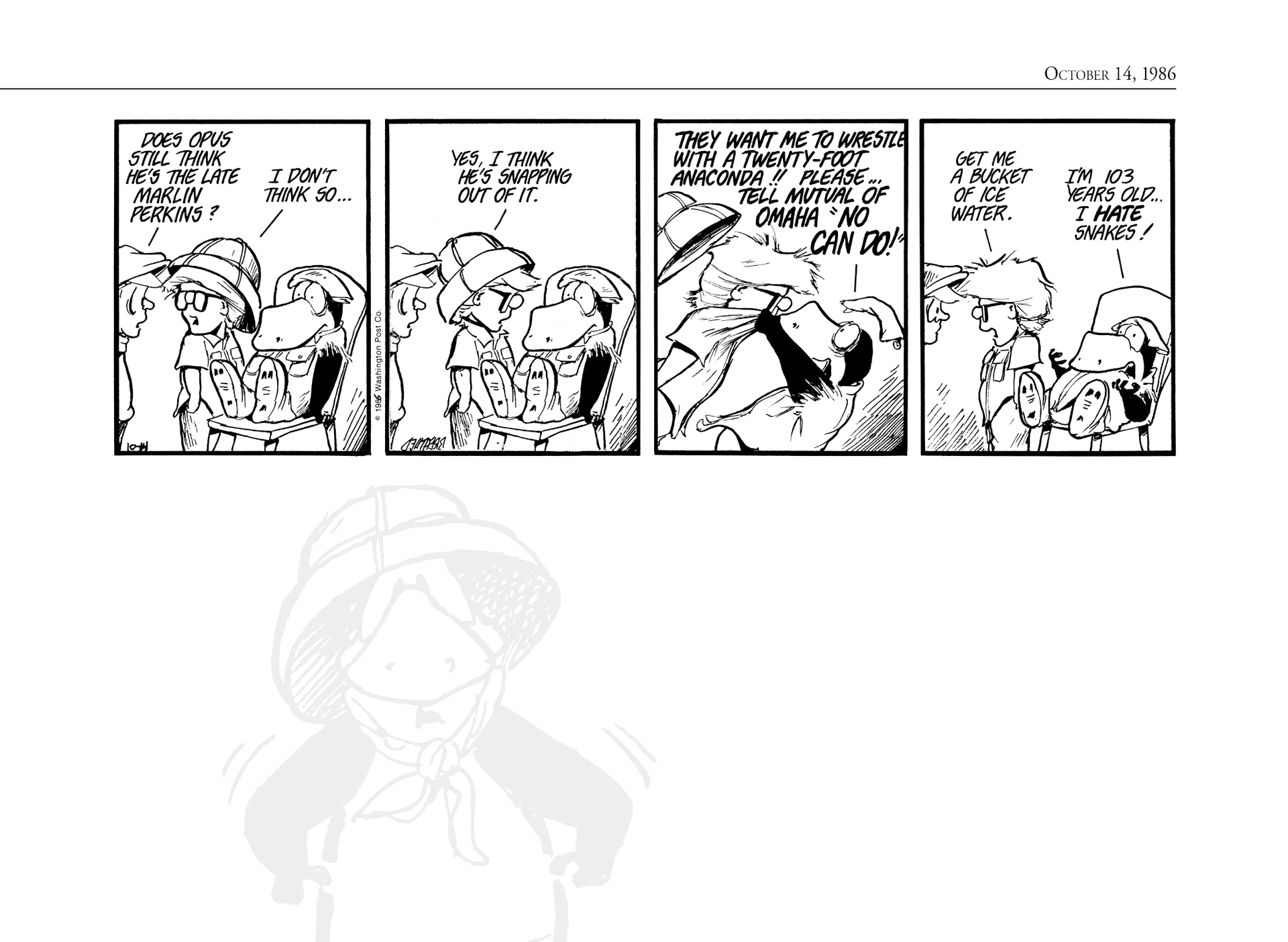 Read online The Bloom County Digital Library comic -  Issue # TPB 6 (Part 3) - 46