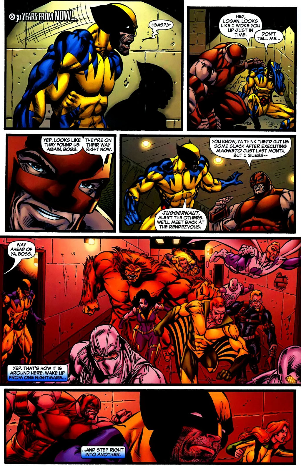 Read online Weapon X: Days of Future Now comic -  Issue #5 - 6