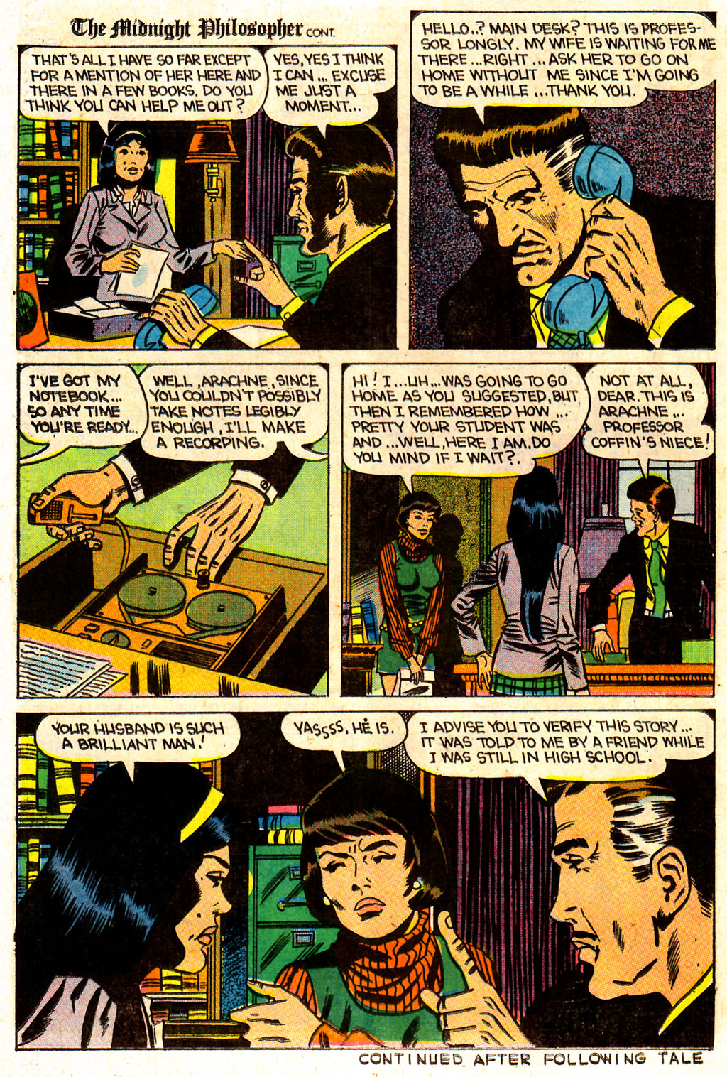 Read online Midnight Tales comic -  Issue #9 - 18