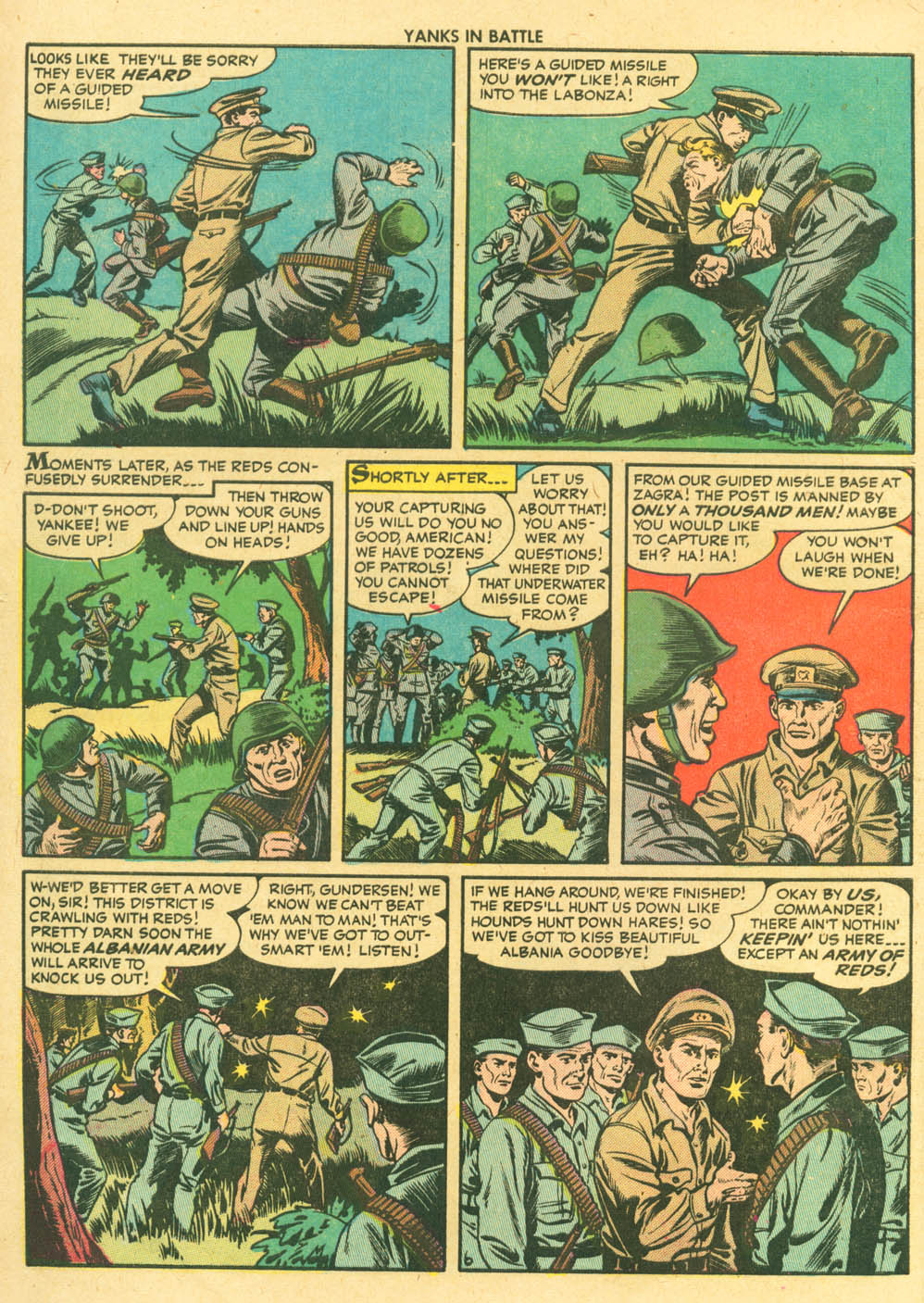 Read online Yanks In Battle comic -  Issue #3 - 8