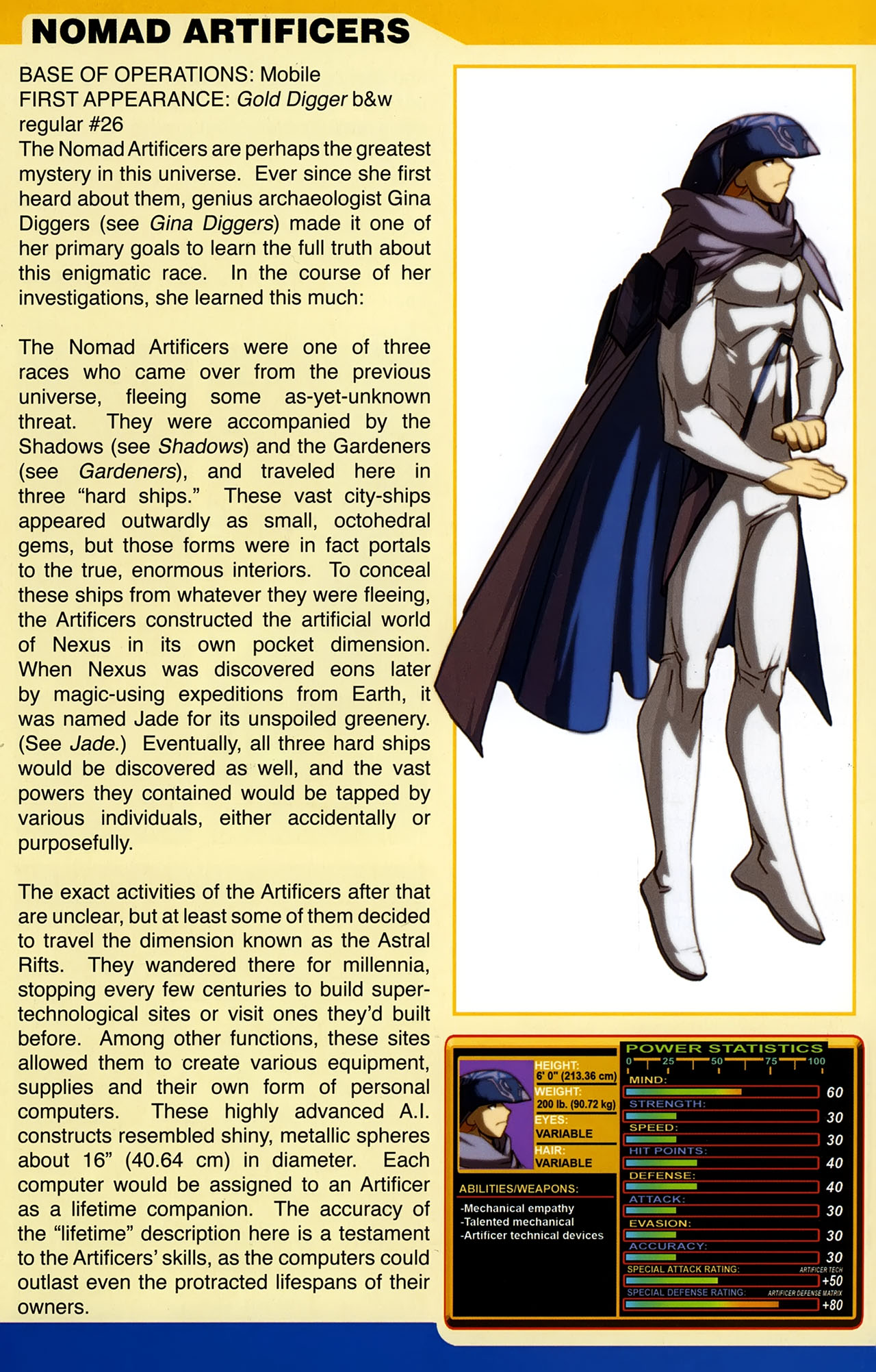 Read online Gold Digger Sourcebook: The Official Handbook of the GD Universe comic -  Issue #10 - 11