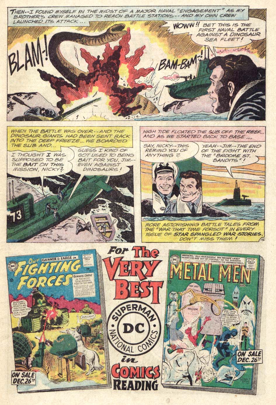 Read online Star Spangled War Stories (1952) comic -  Issue #113 - 19