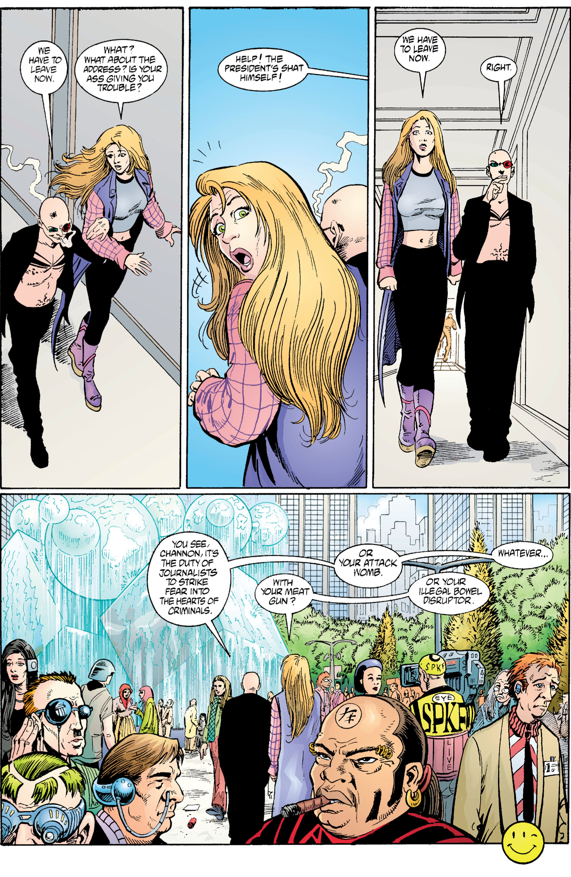 Read online Transmetropolitan comic -  Issue #4 - 23