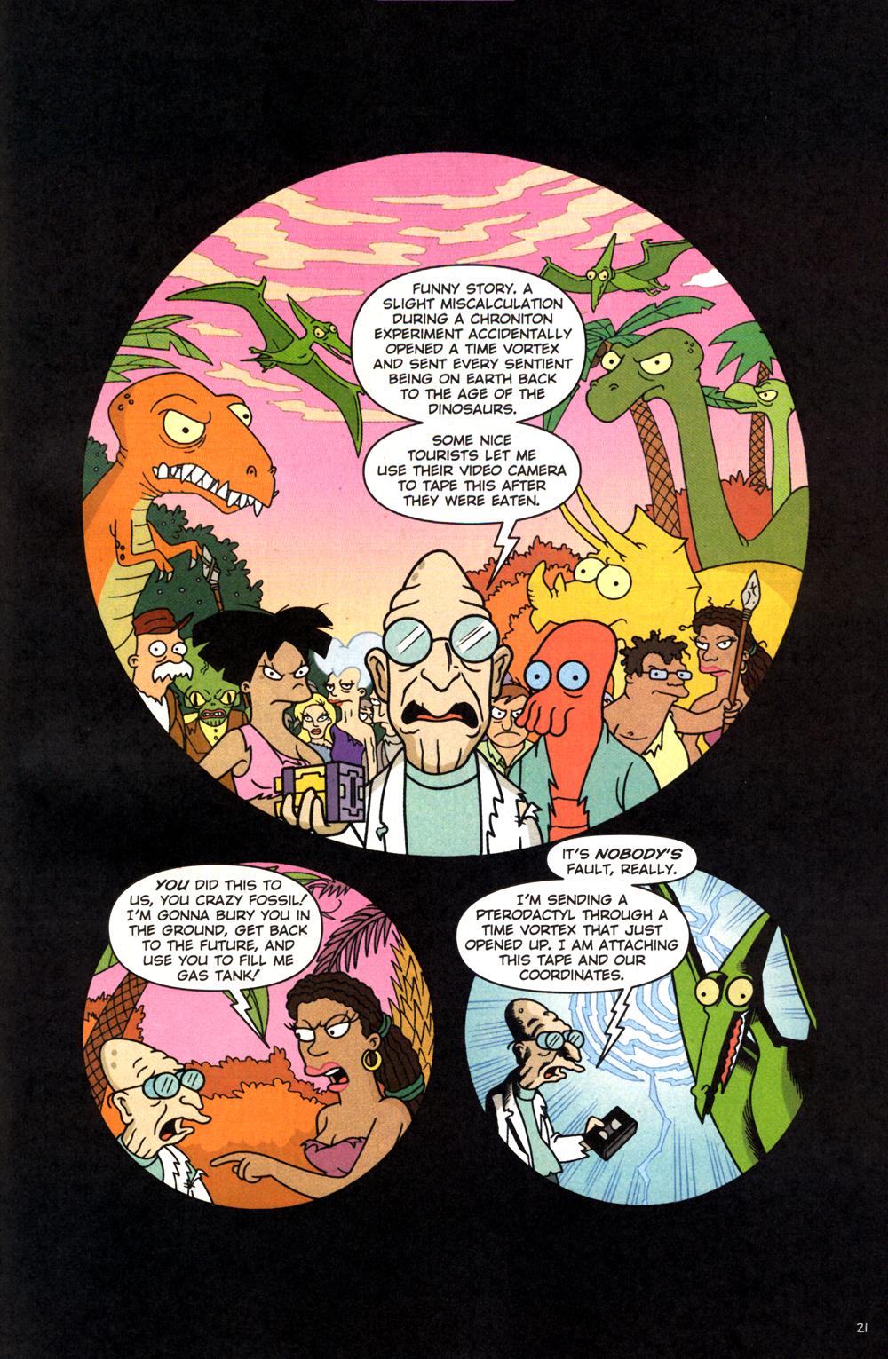 Read online Futurama Comics comic -  Issue #17 - 22
