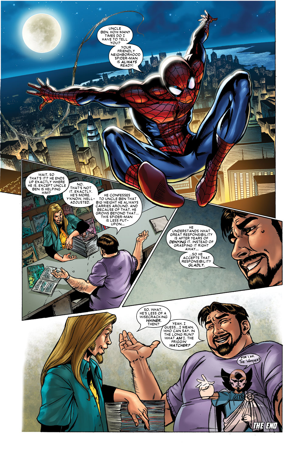 Read online What If Aunt May Had Died Instead of Uncle Ben? comic -  Issue # Full - 23