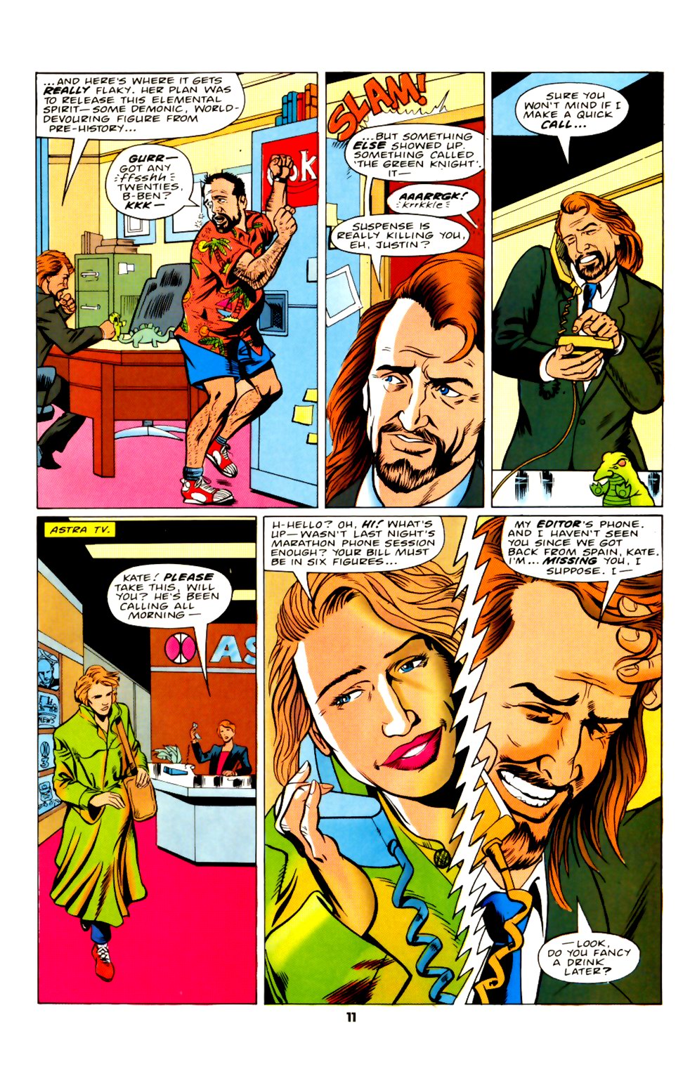 Read online The Knights of Pendragon comic -  Issue #13 - 11