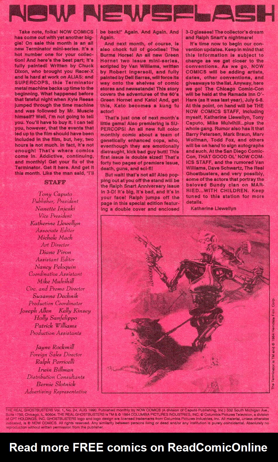 Read online Real Ghostbusters comic -  Issue #24 - 35