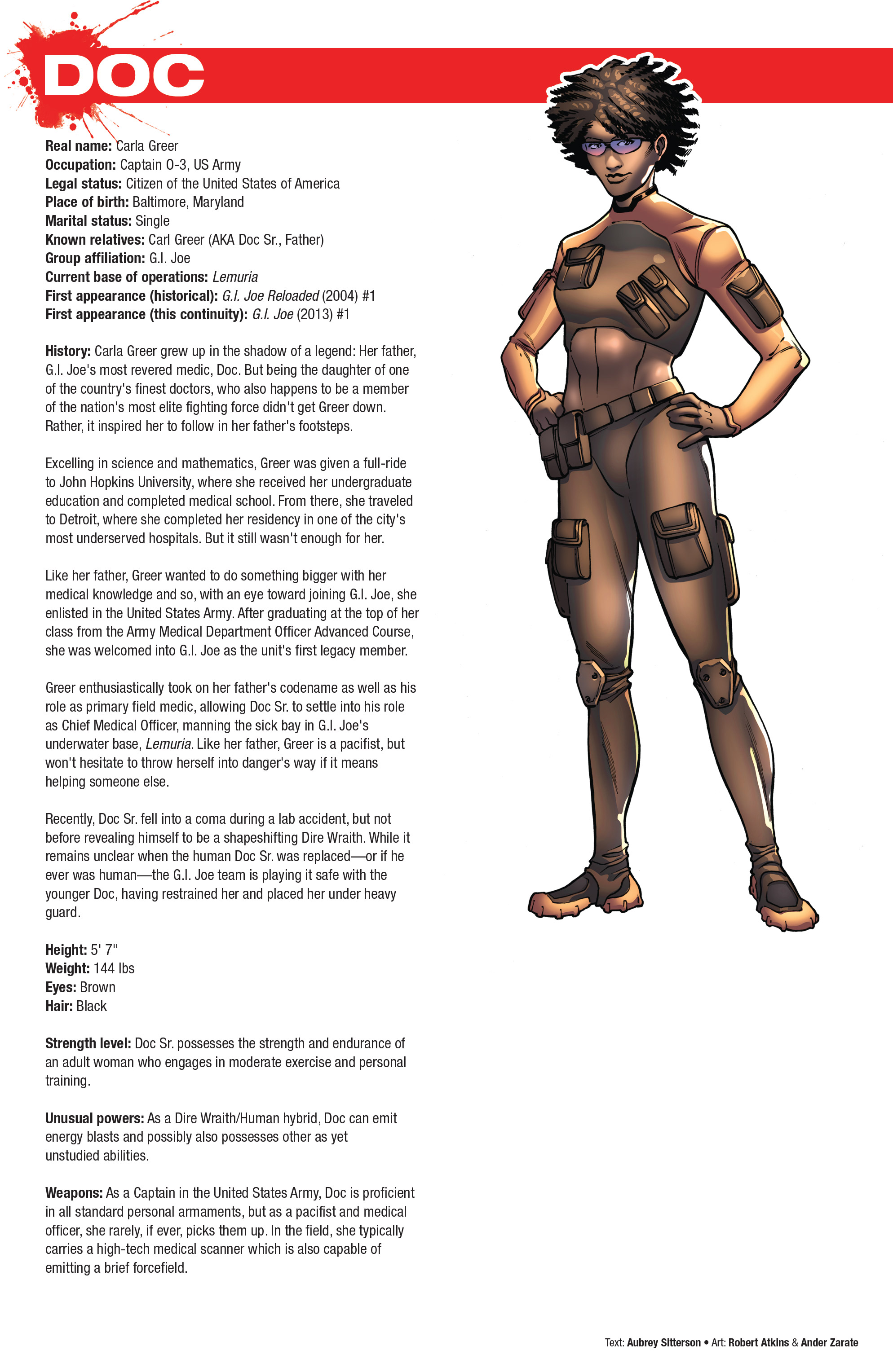 Read online Hasbro Heroes Sourcebook comic -  Issue #1 - 33