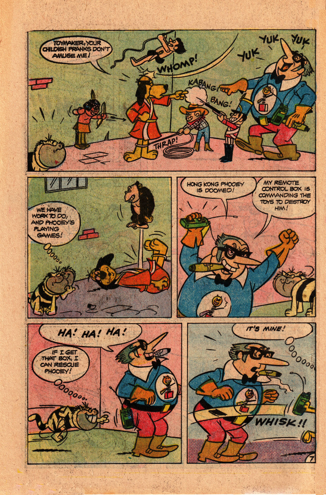 Read online Hong Kong Phooey comic -  Issue #7 - 10