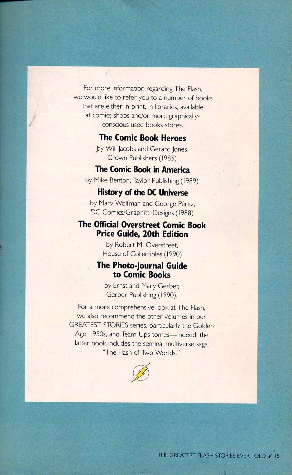 Read online The Greatest Flash Stories Ever Told comic -  Issue # TPB - 16