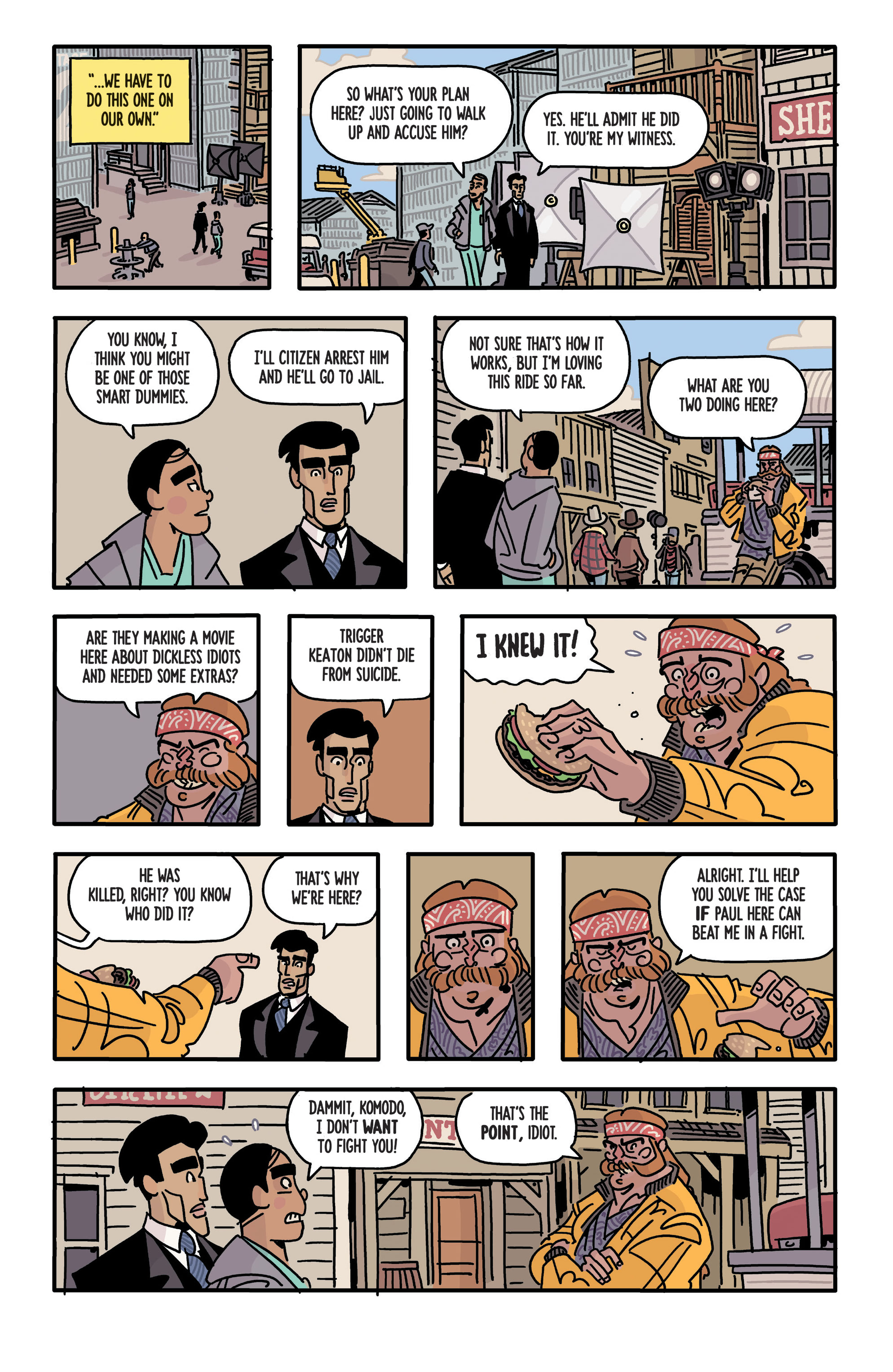 Read online The Six Sidekicks of Trigger Keaton comic -  Issue #1 - 20