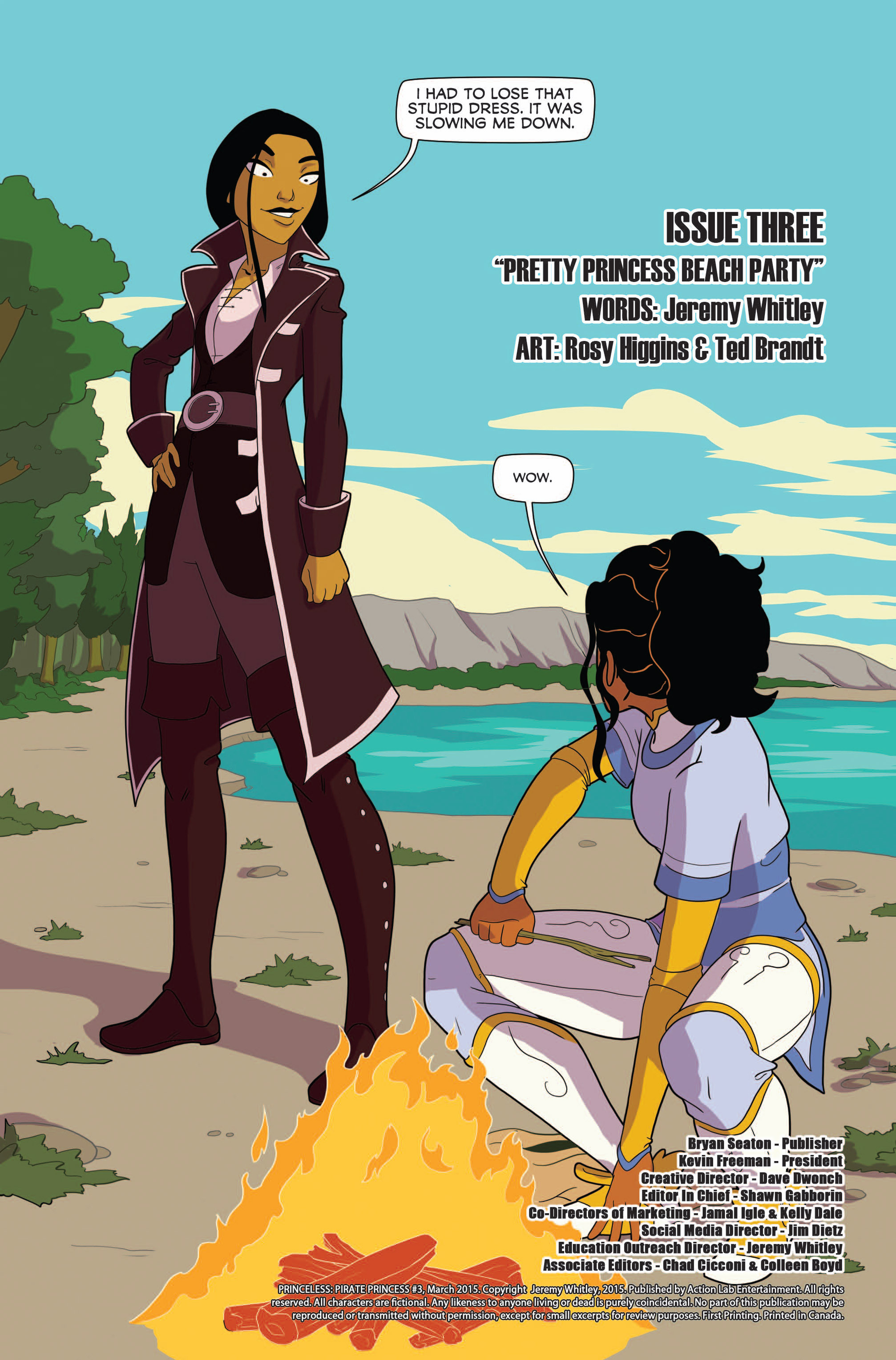 Read online Princeless: The Pirate Princess comic -  Issue # Full - 66