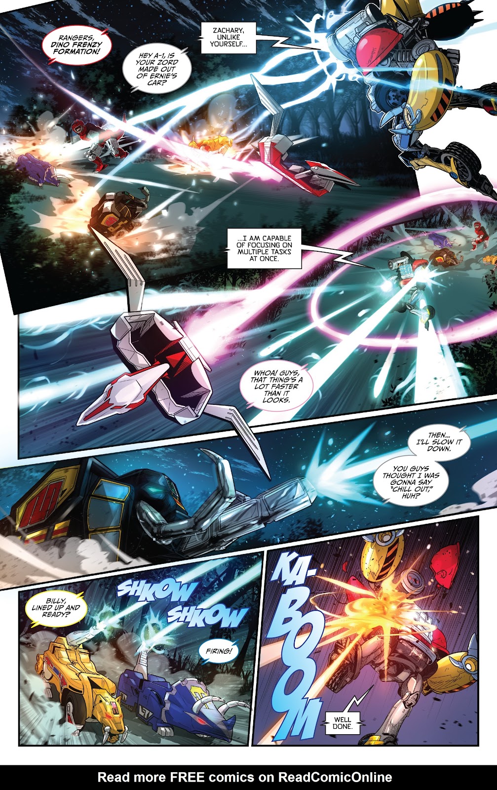 Saban's Go Go Power Rangers: Forever Rangers issue Full - Page 9