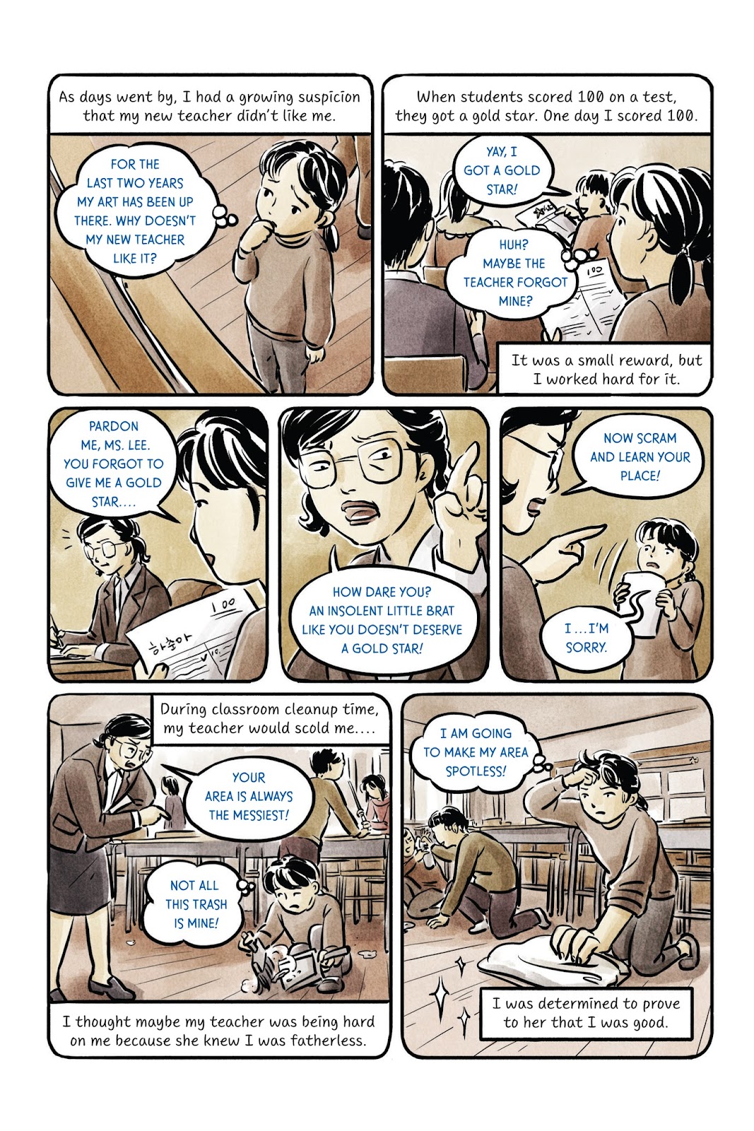 Almost American Girl: An Illustrated Memoir issue TPB (Part 2) - Page 1