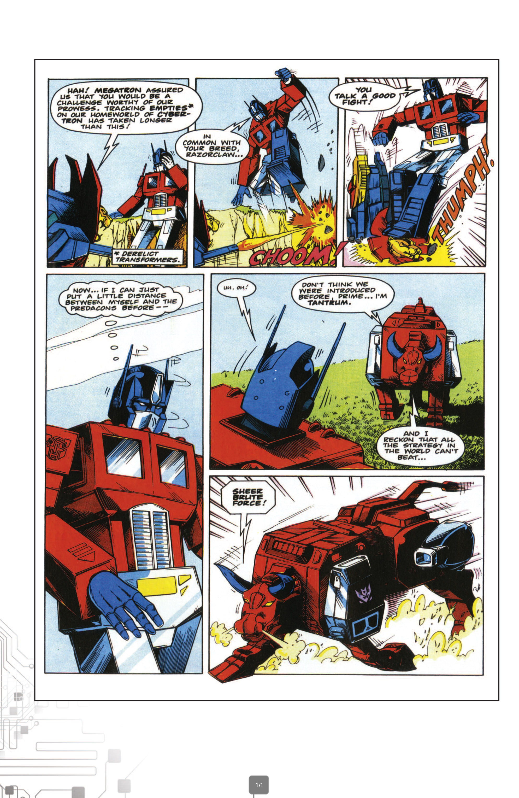 Read online The Transformers Classics UK comic -  Issue # TPB 3 - 172