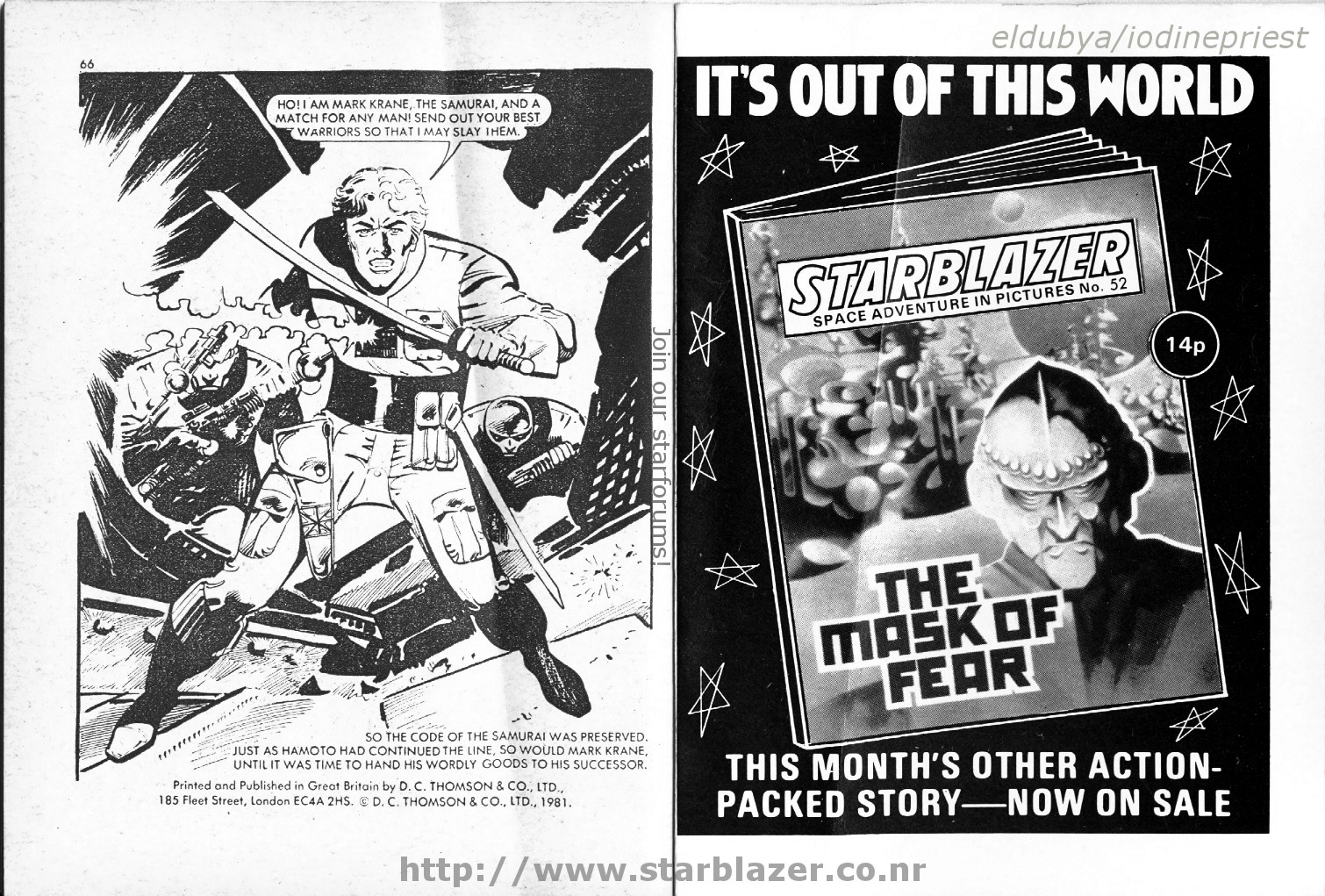 Read online Starblazer comic -  Issue #53 - 35