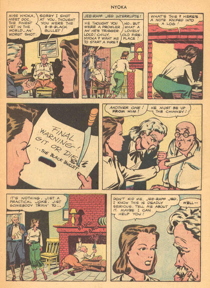 Read online Nyoka the Jungle Girl (1945) comic -  Issue #8 - 7