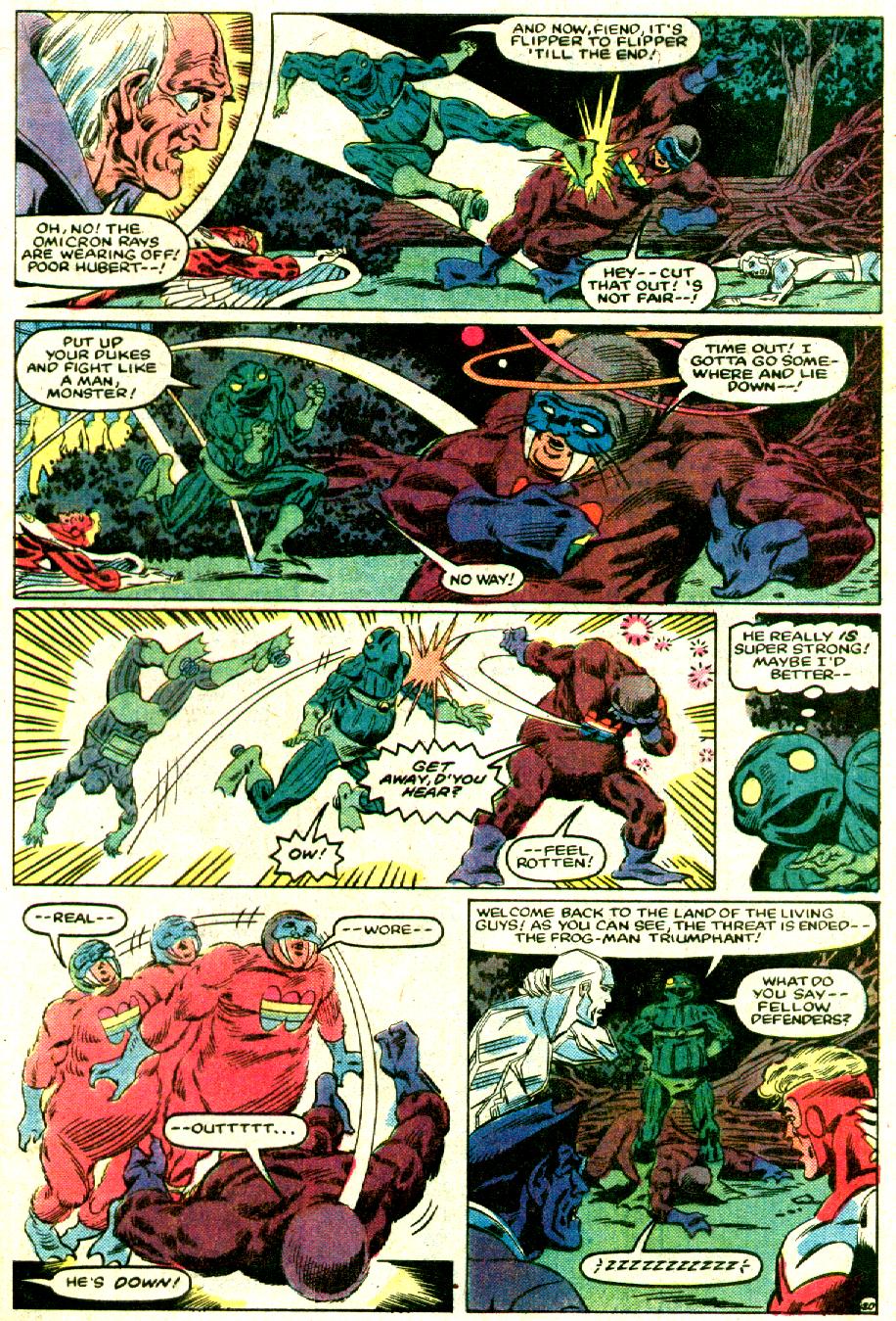 Read online The Defenders (1972) comic -  Issue #131 - 21