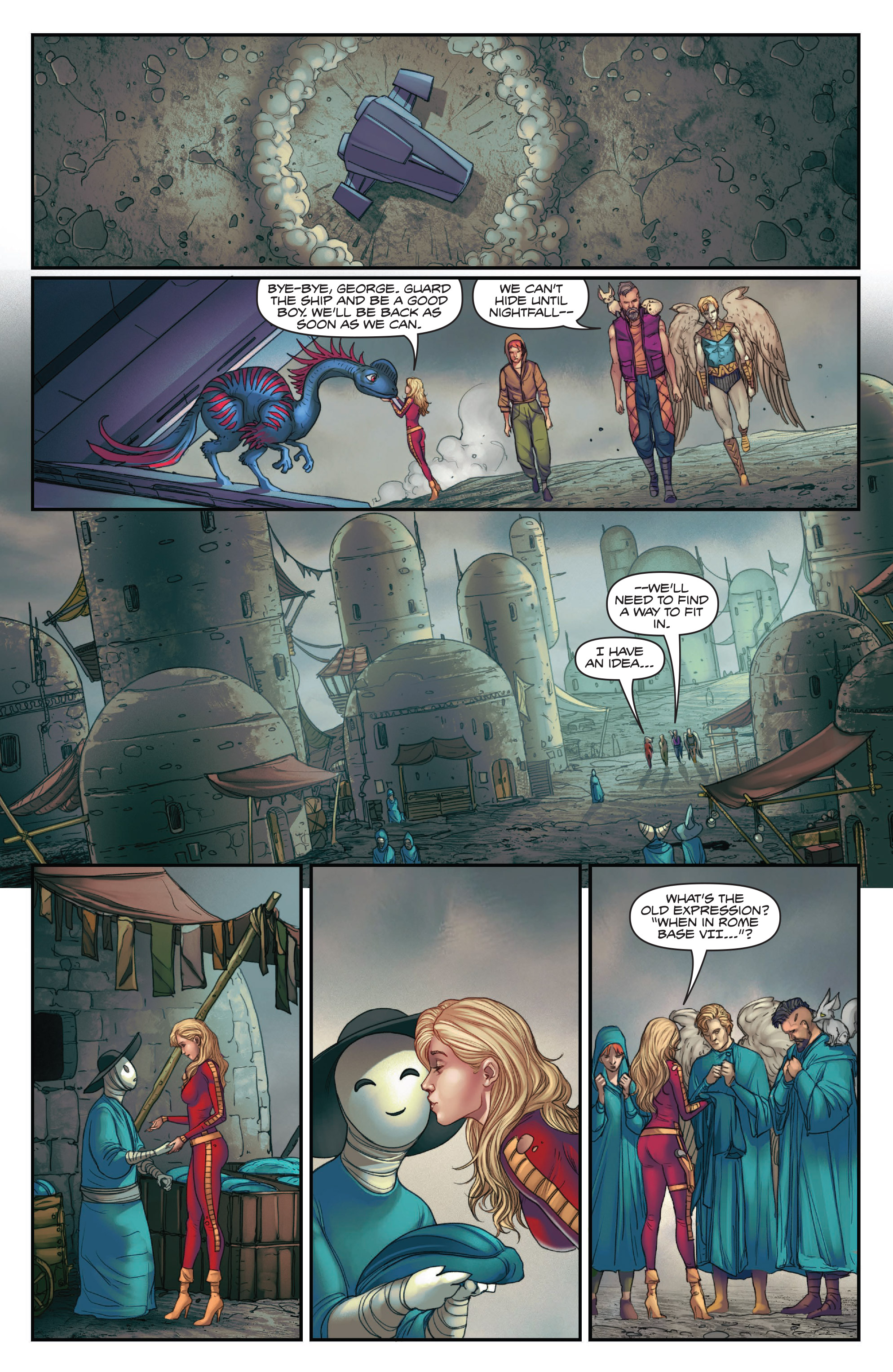 Read online Barbarella (2021) comic -  Issue #9 - 8