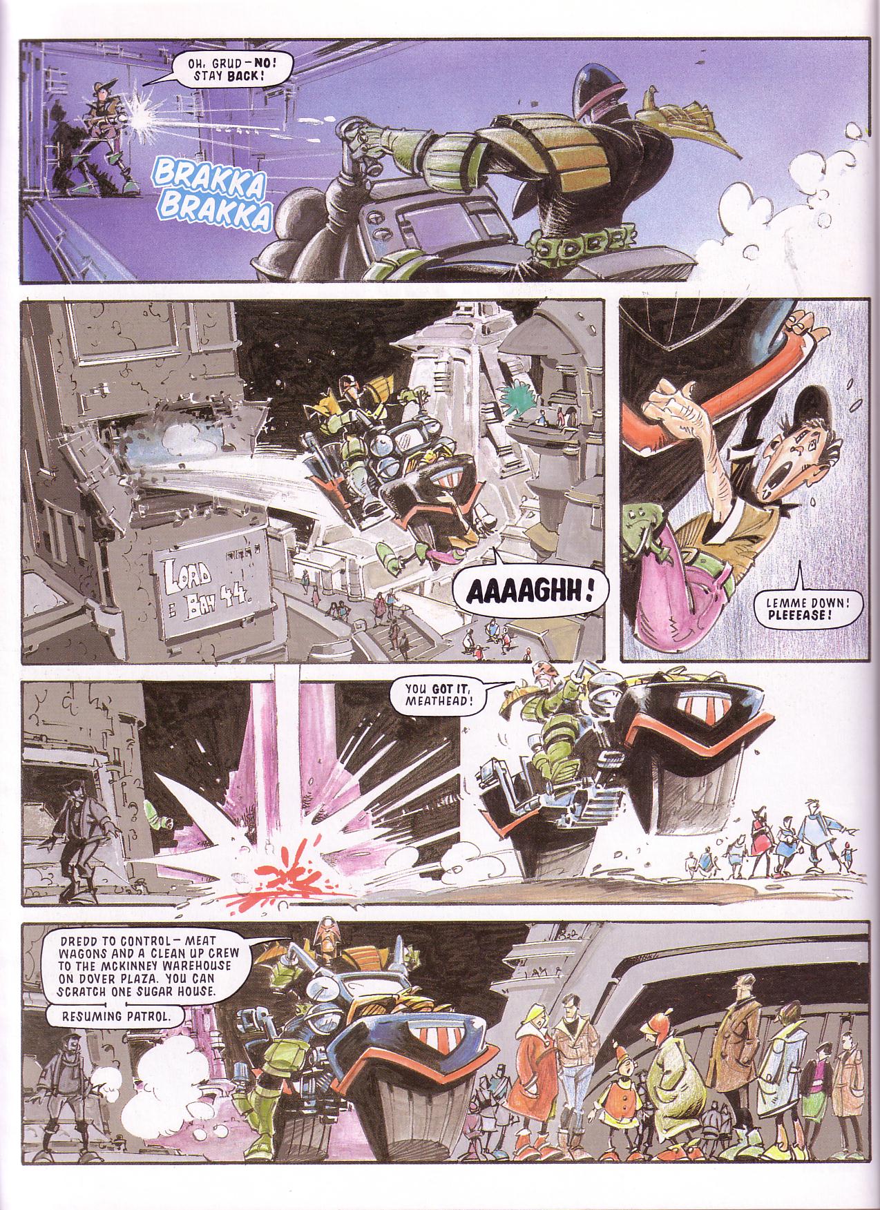 Read online Judge Dredd: Emerald Isle comic -  Issue # TPB - 44