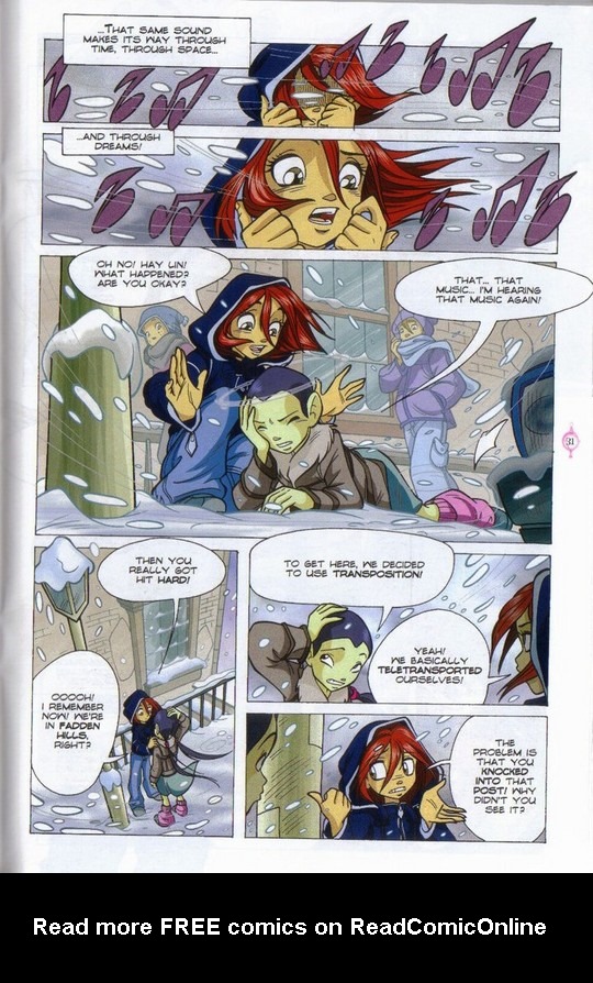 Read online W.i.t.c.h. comic -  Issue #19 - 21