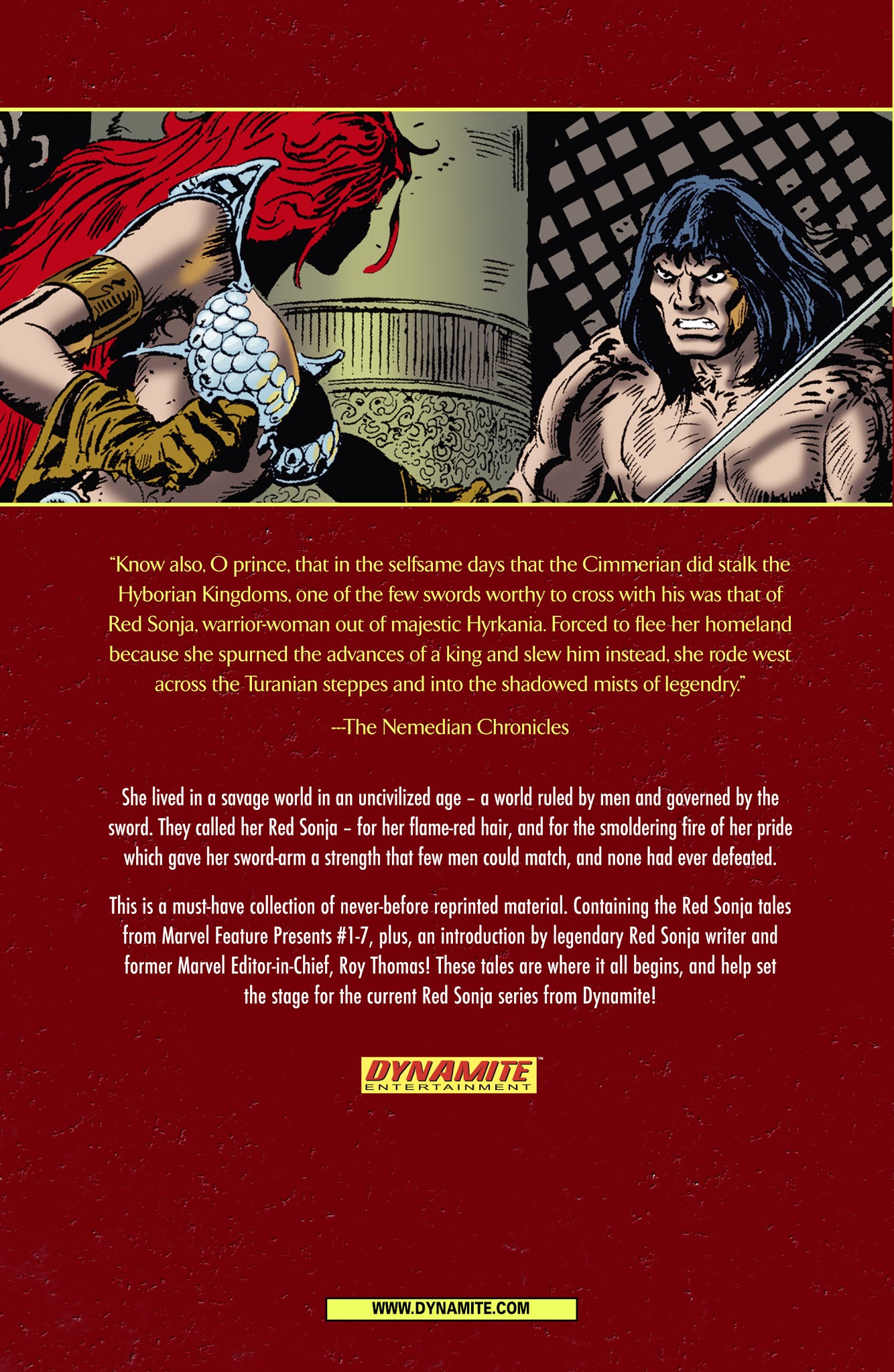 Read online The Adventures of Red Sonja comic -  Issue # TPB 1 - 2