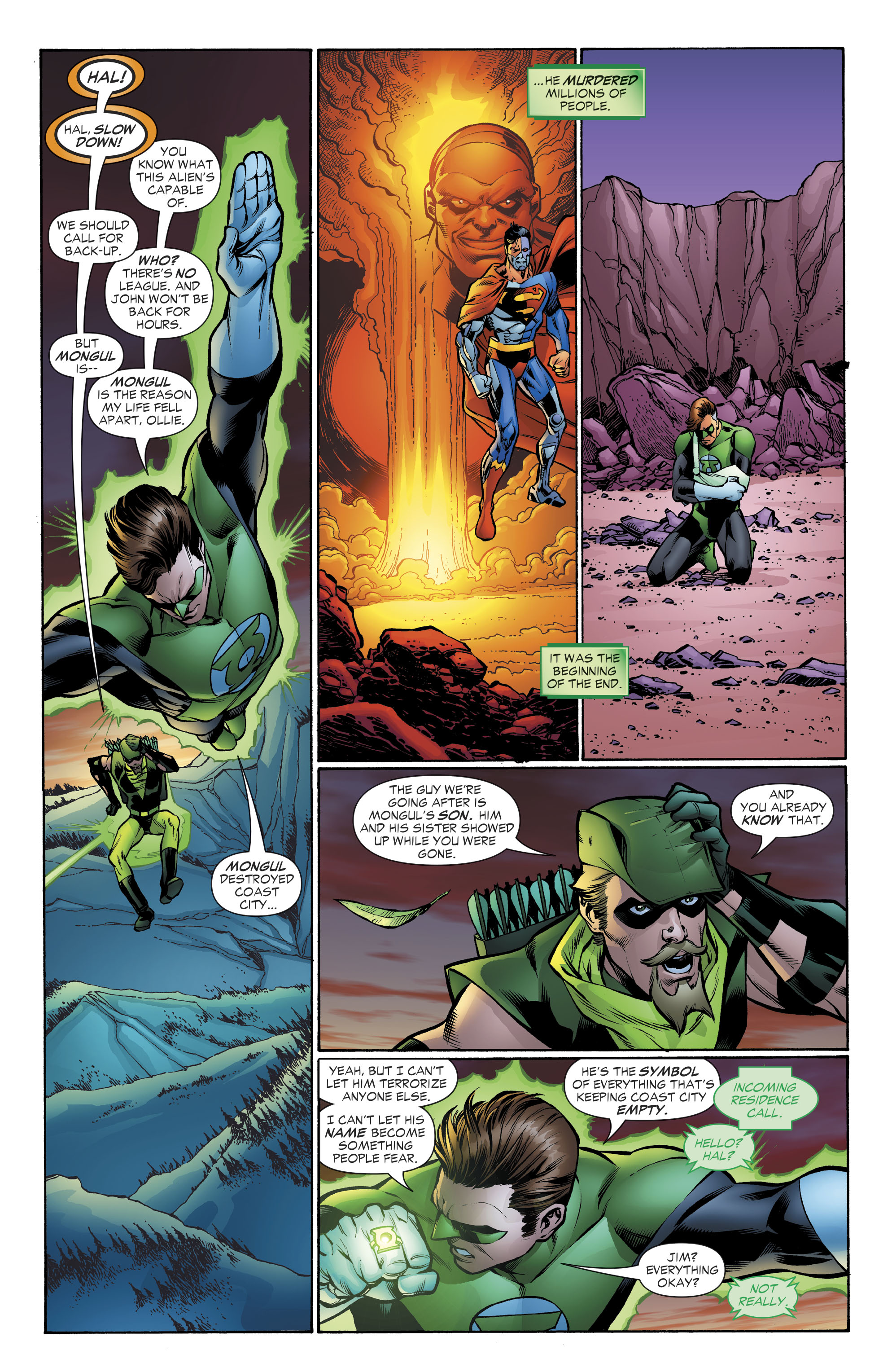 Read online Green Lantern by Geoff Johns comic -  Issue # TPB 2 (Part 1) - 85