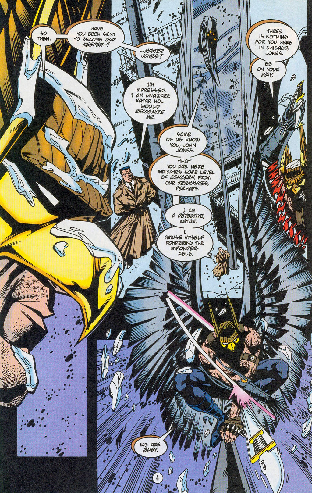 Read online Hawkman (1993) comic -  Issue #31 - 5