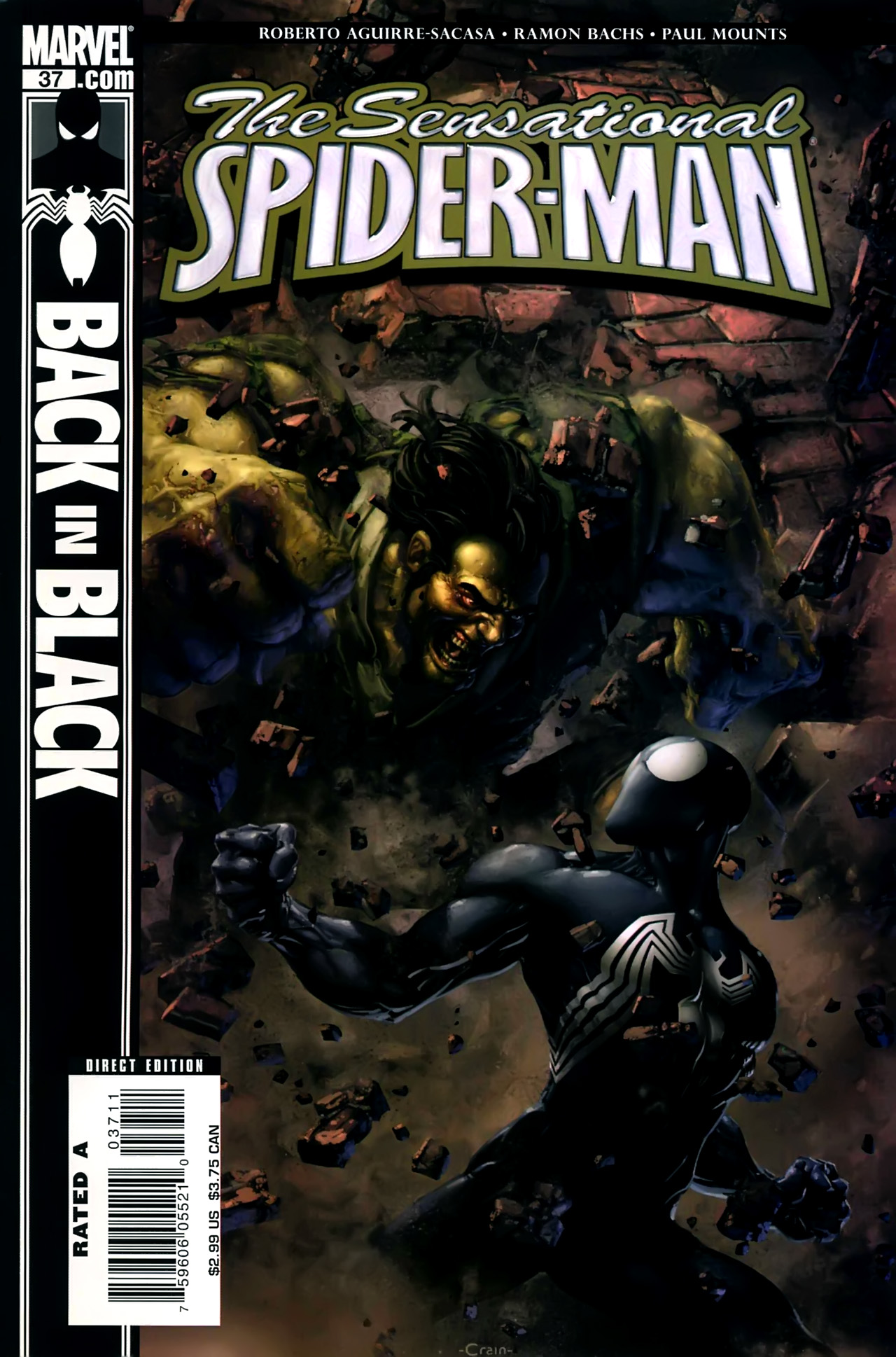 Read online The Sensational Spider-Man (2006) comic -  Issue #37 - 1