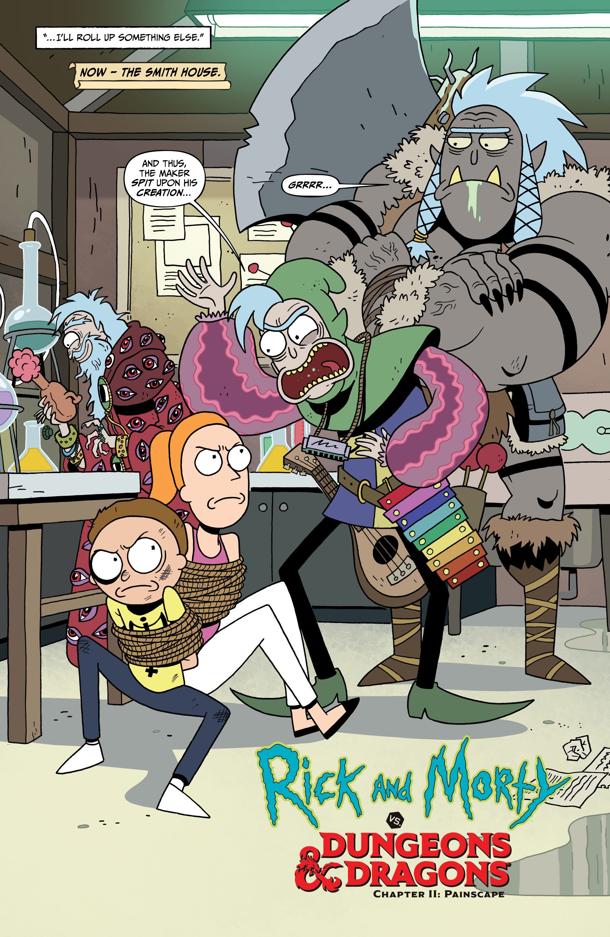 Read online Rick and Morty vs. Dungeons & Dragons II: Painscape comic -  Issue #2 - 6