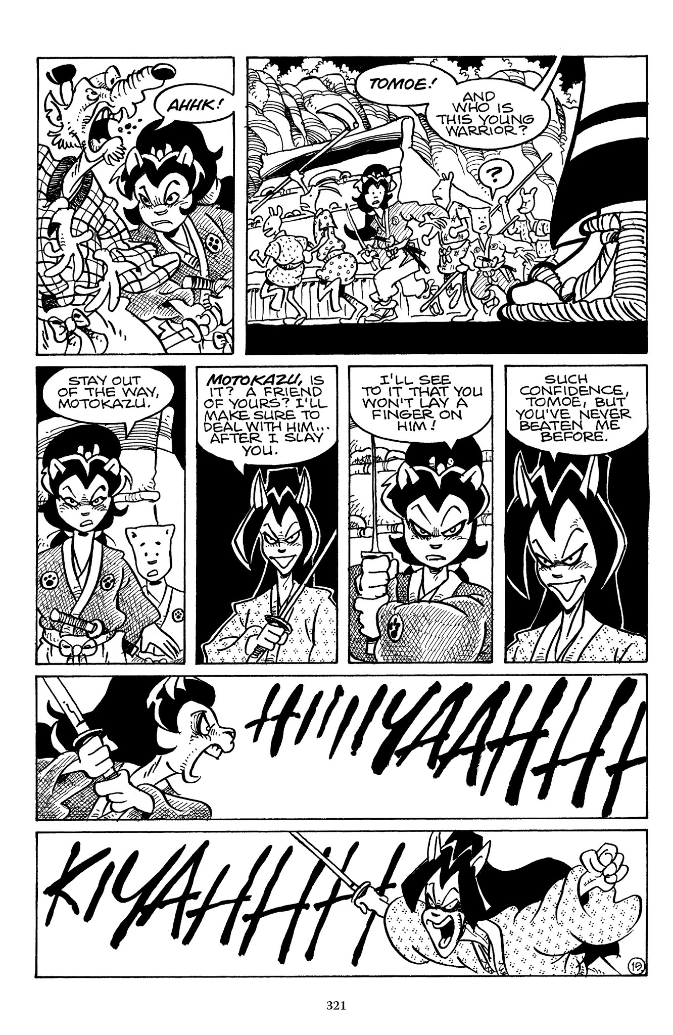 Read online The Usagi Yojimbo Saga comic -  Issue # TPB 5 - 317