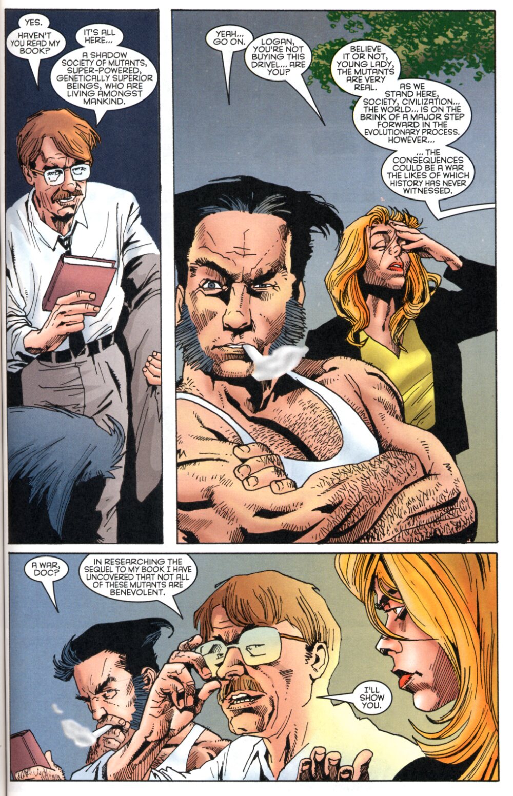 Read online Logan: Shadow Society comic -  Issue # Full - 33