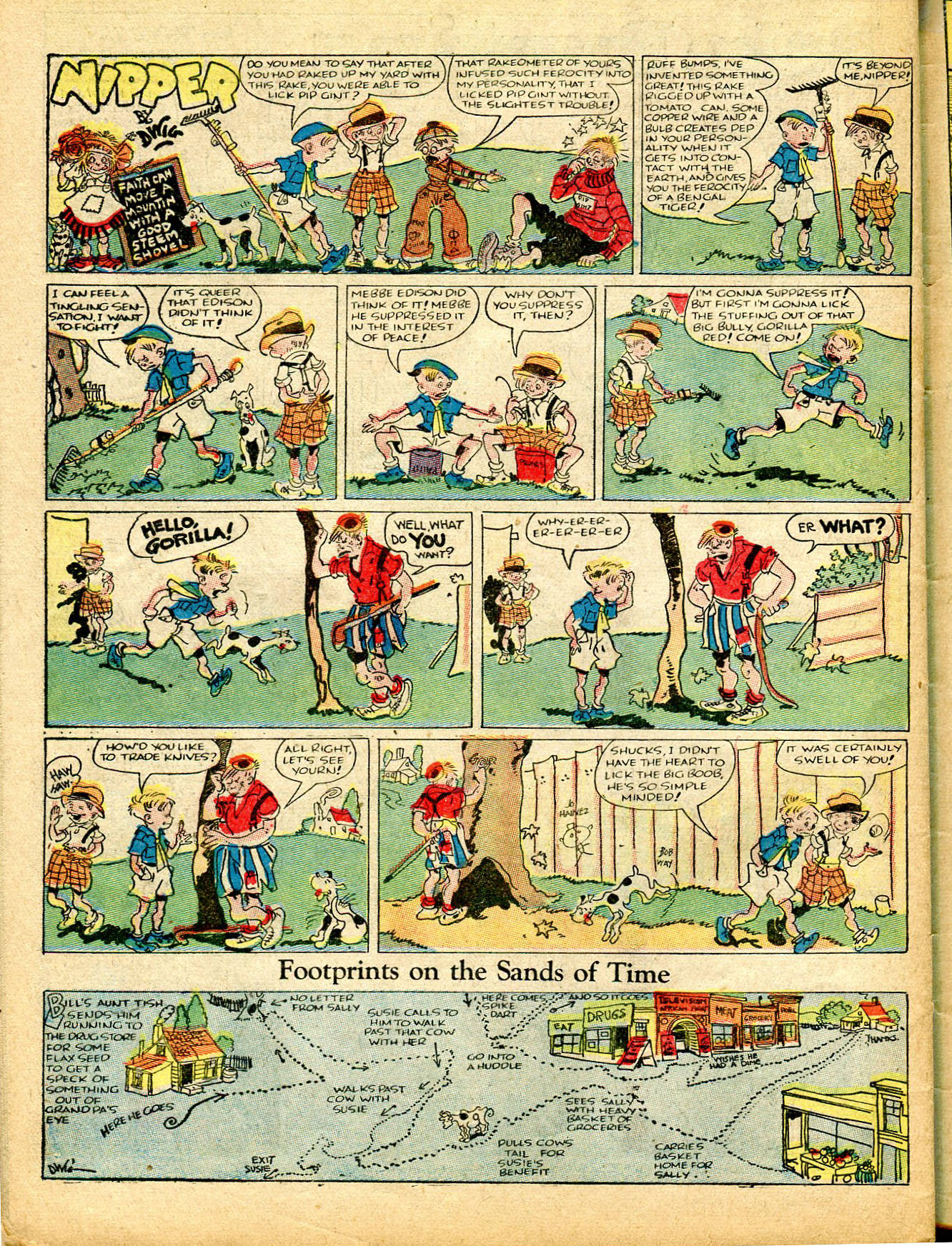 Read online Famous Funnies comic -  Issue #37 - 57