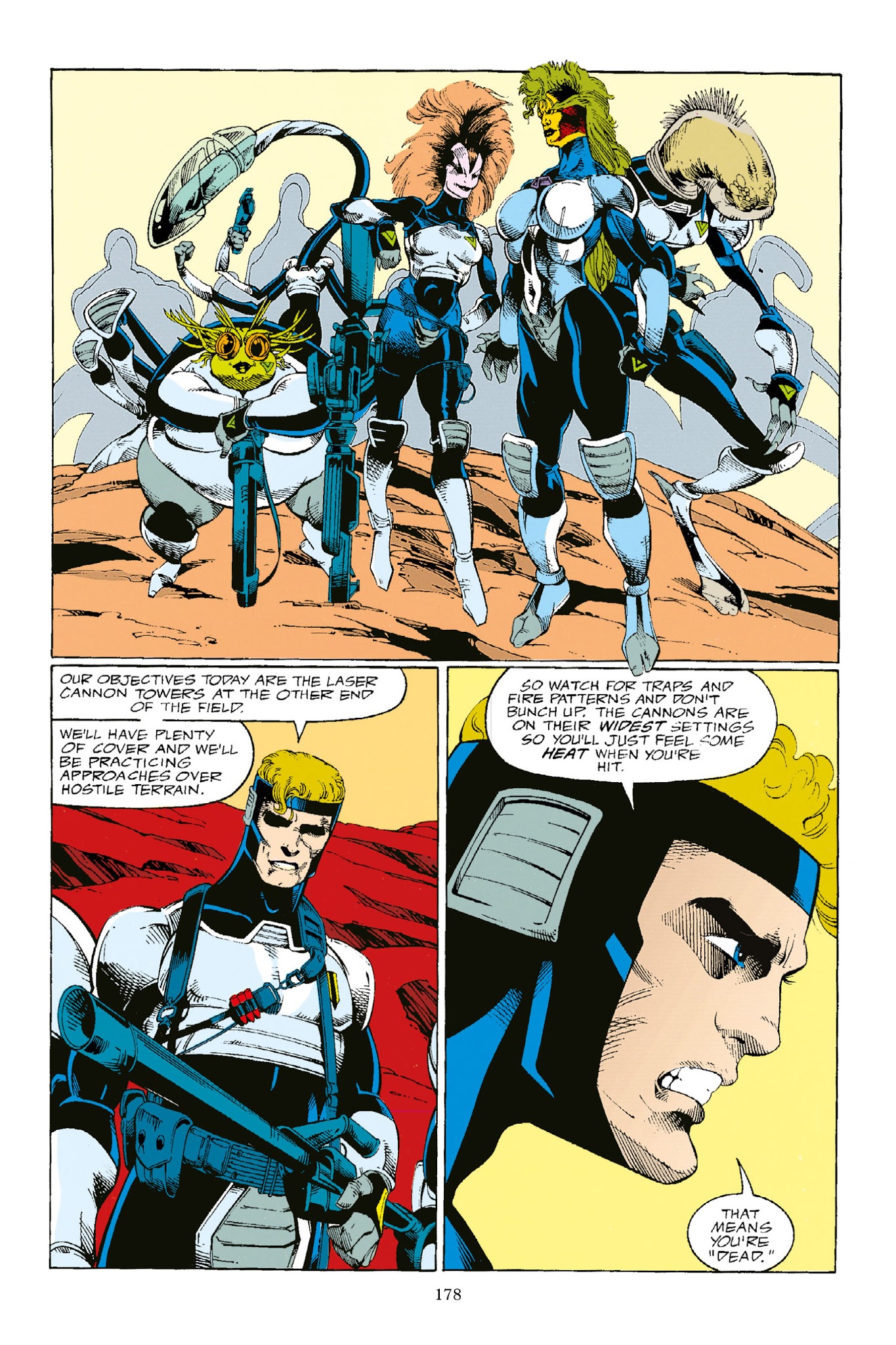 Read online Alien Legion: Dead and Buried comic -  Issue # TPB - 177