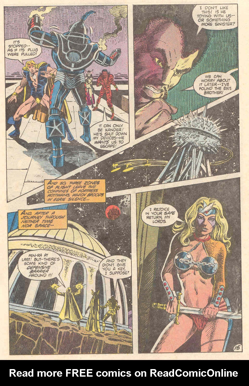 Read online Warp comic -  Issue #5 - 17