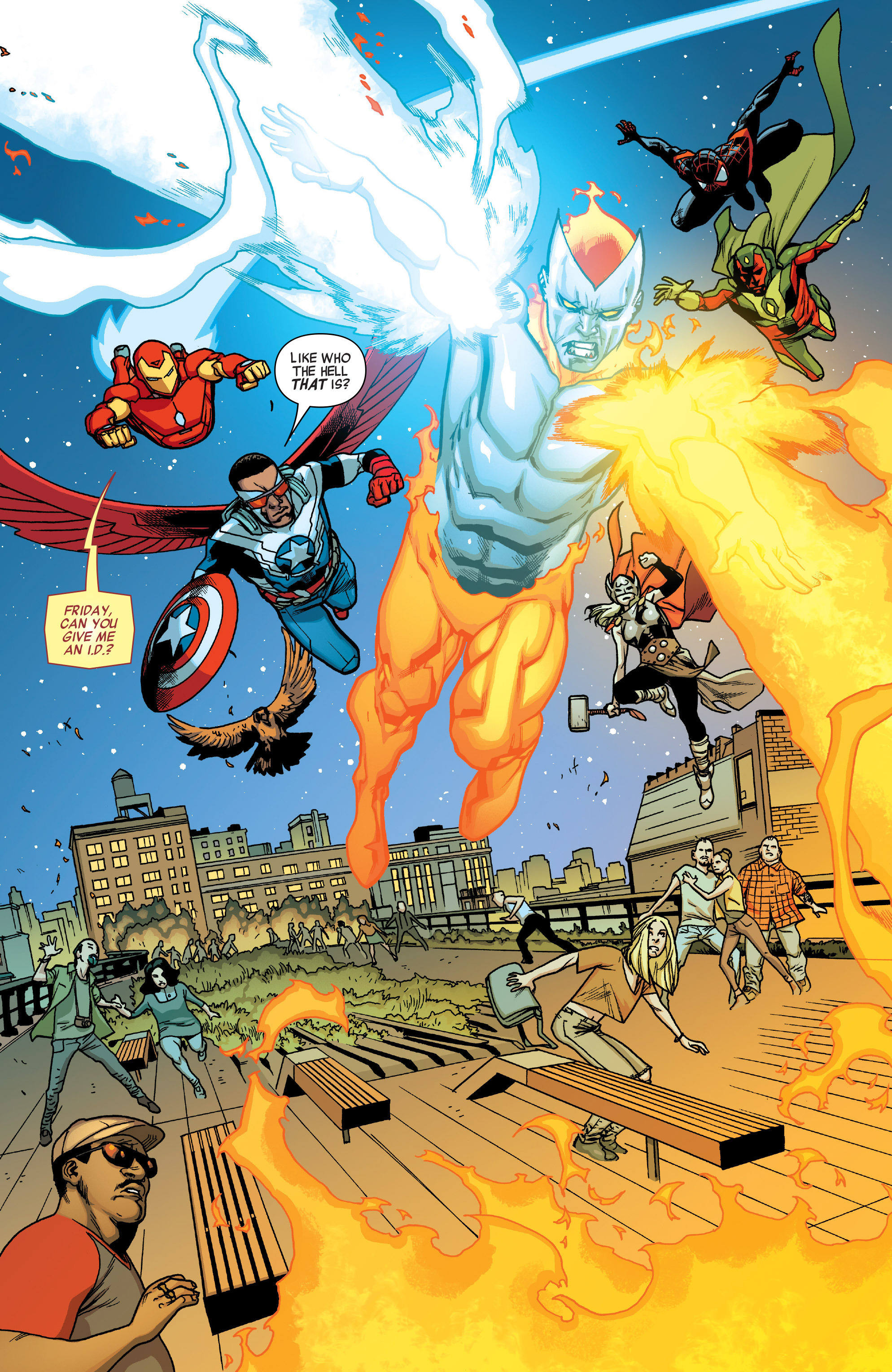 Read online All-New, All-Different Avengers comic -  Issue #5 - 16