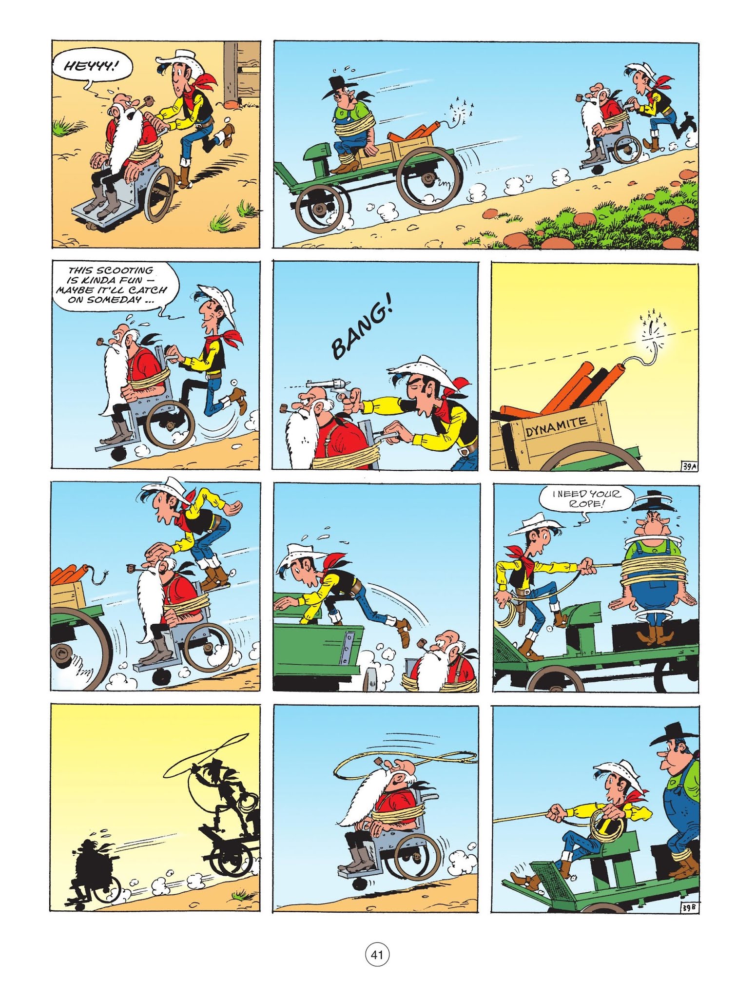 Read online A Lucky Luke Adventure comic -  Issue #70 - 43