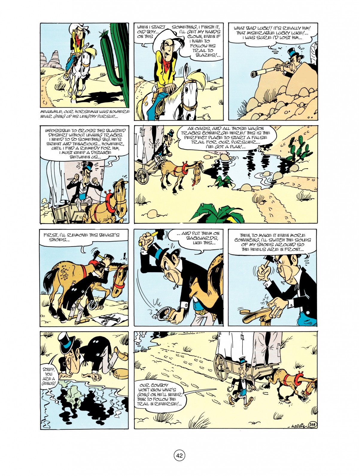 Read online A Lucky Luke Adventure comic -  Issue #38 - 42