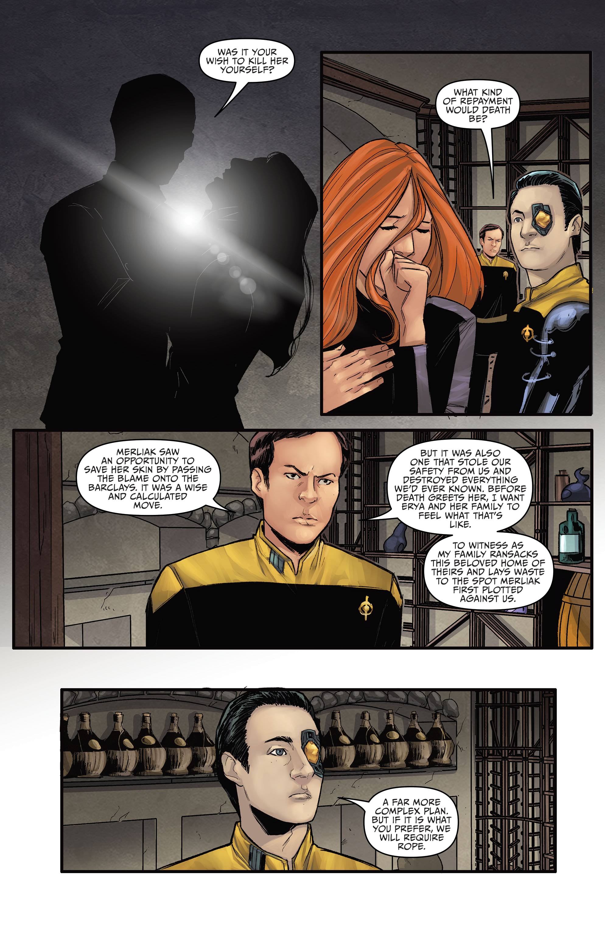 Read online Star Trek: The Mirror War—Data comic -  Issue # Full - 18