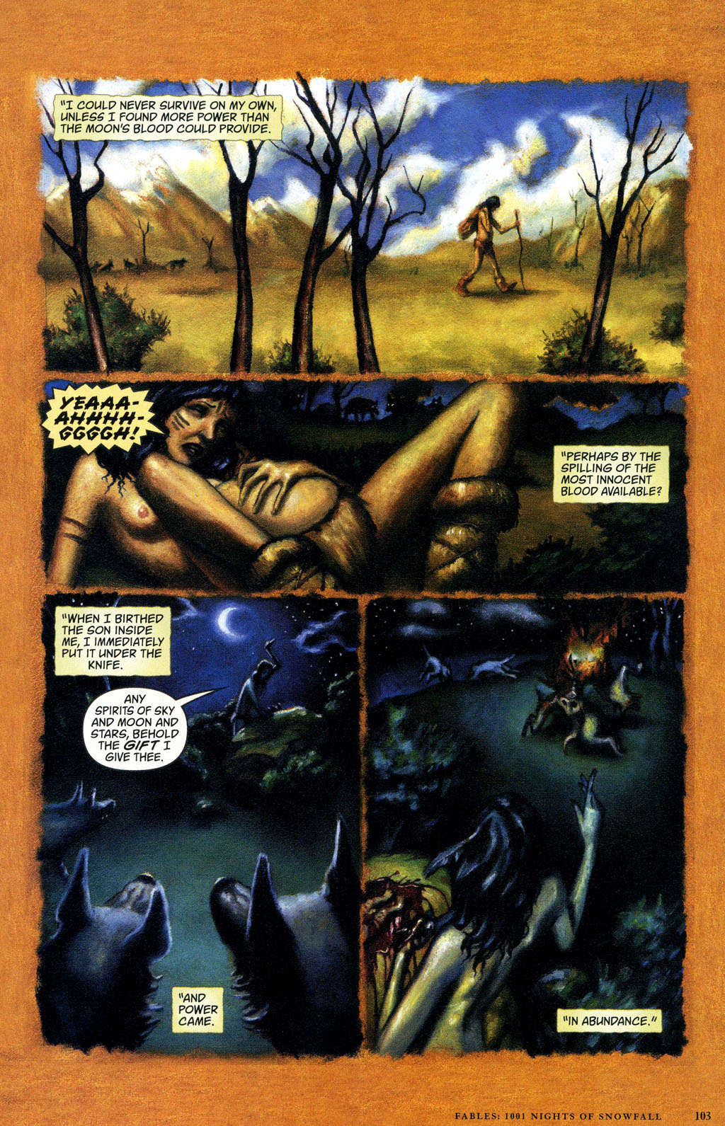 Read online Fables: 1001 Nights of Snowfall comic -  Issue # Full - 103