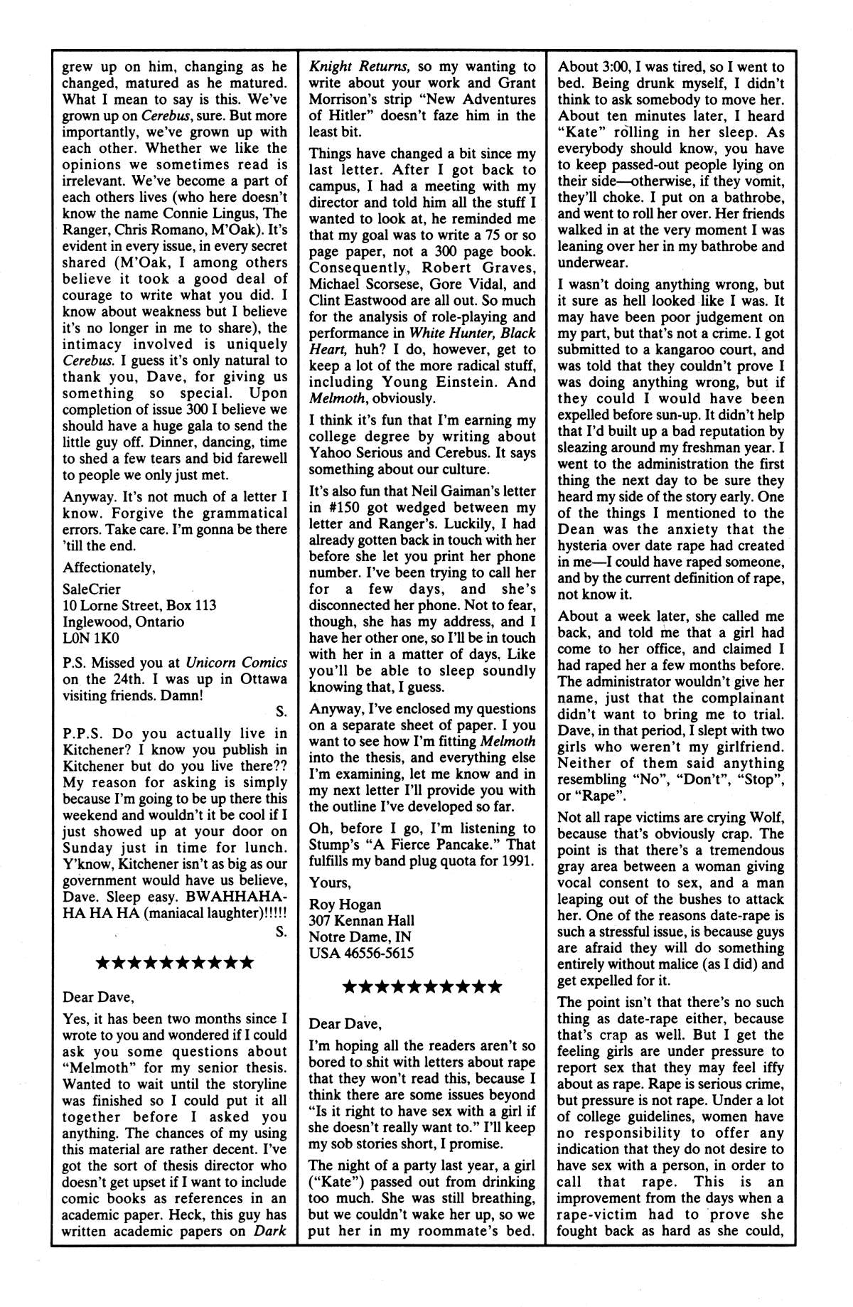 Cerebus Issue #153 #152 - English 26