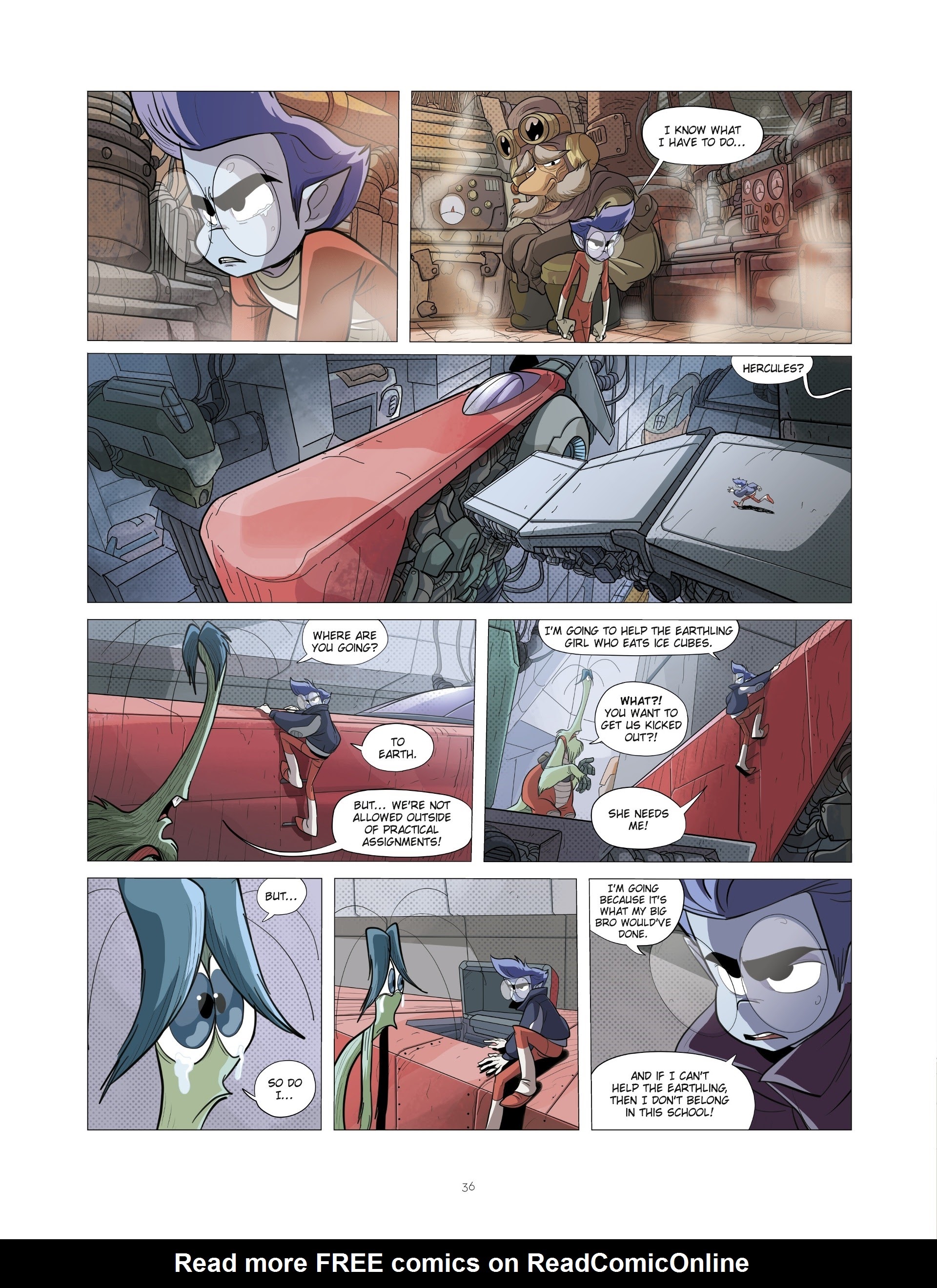 Read online Hercules Intergalactic Agent comic -  Issue #1 - 36