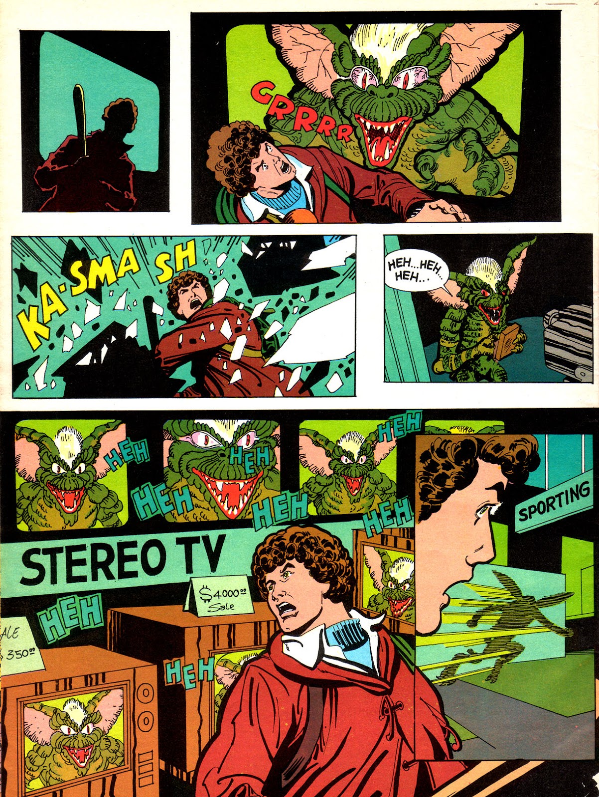 Gremlins: The Official Comic Strip Adaptation issue Full - Page 54