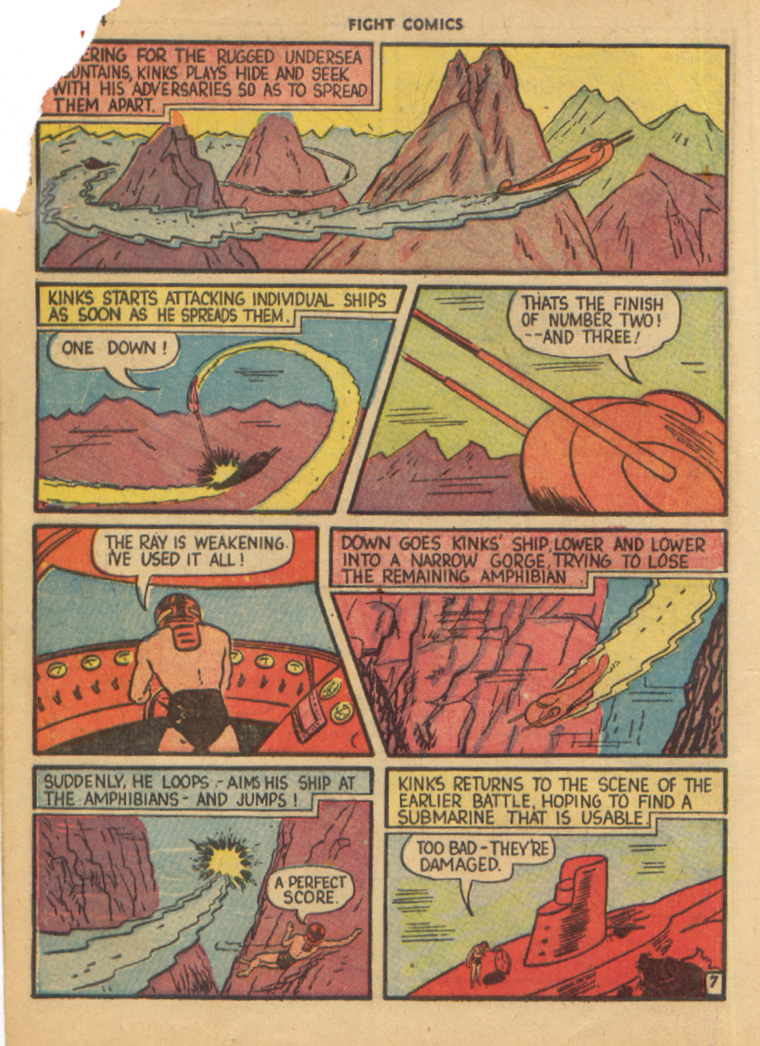 Read online Fight Comics comic -  Issue #3 - 36