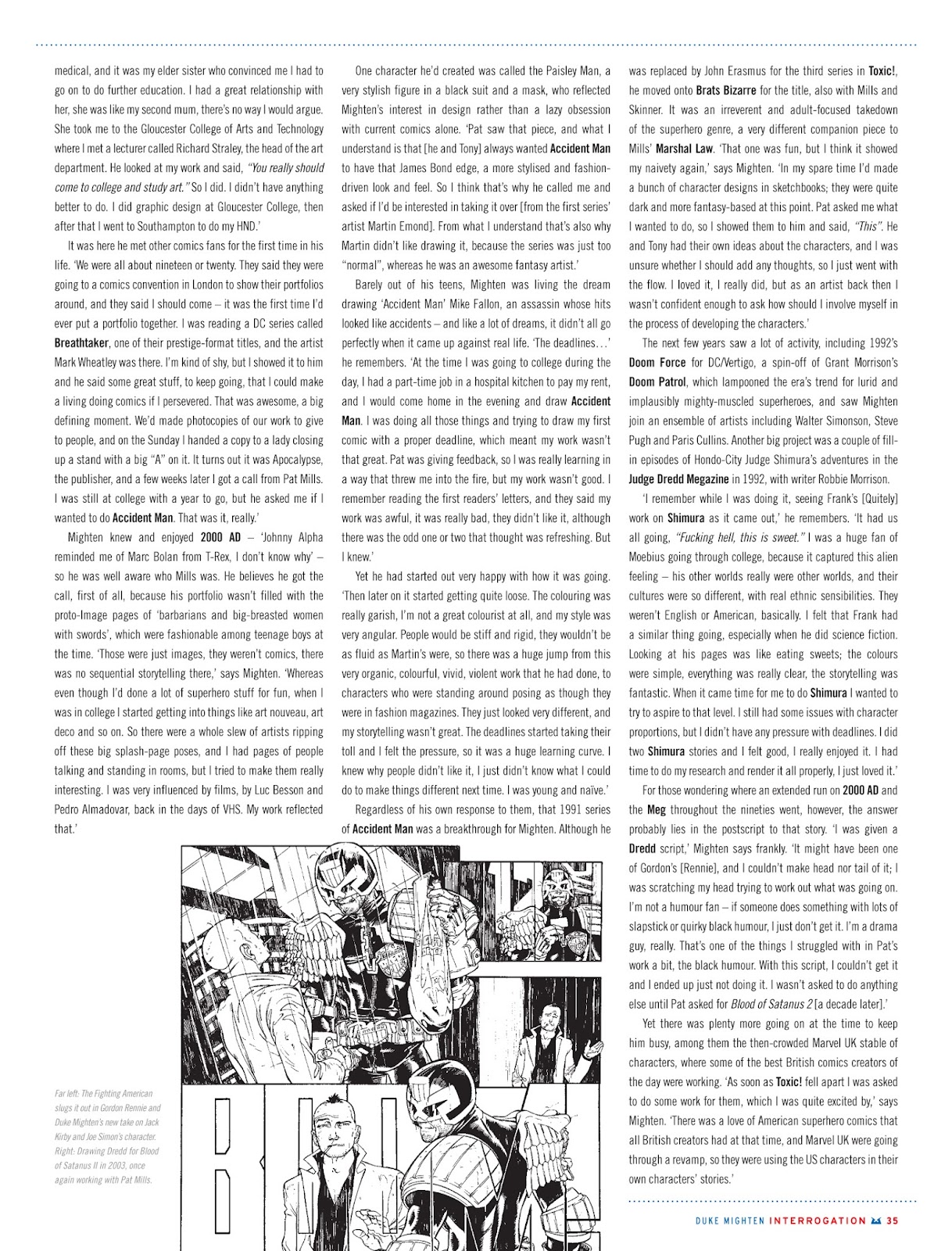 Judge Dredd Megazine (Vol. 5) issue 392 - Page 35