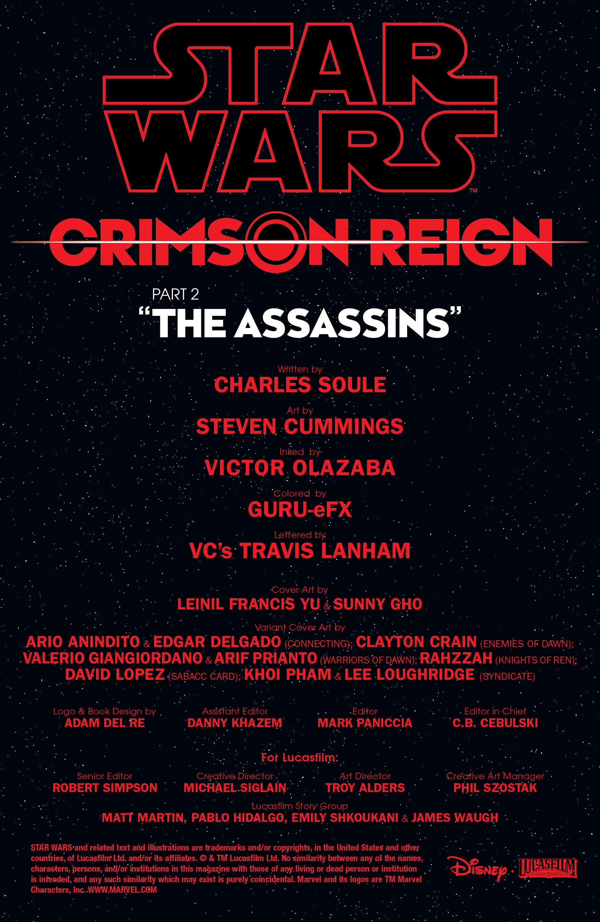 Read online Star Wars: Crimson Reign comic -  Issue #2 - 2